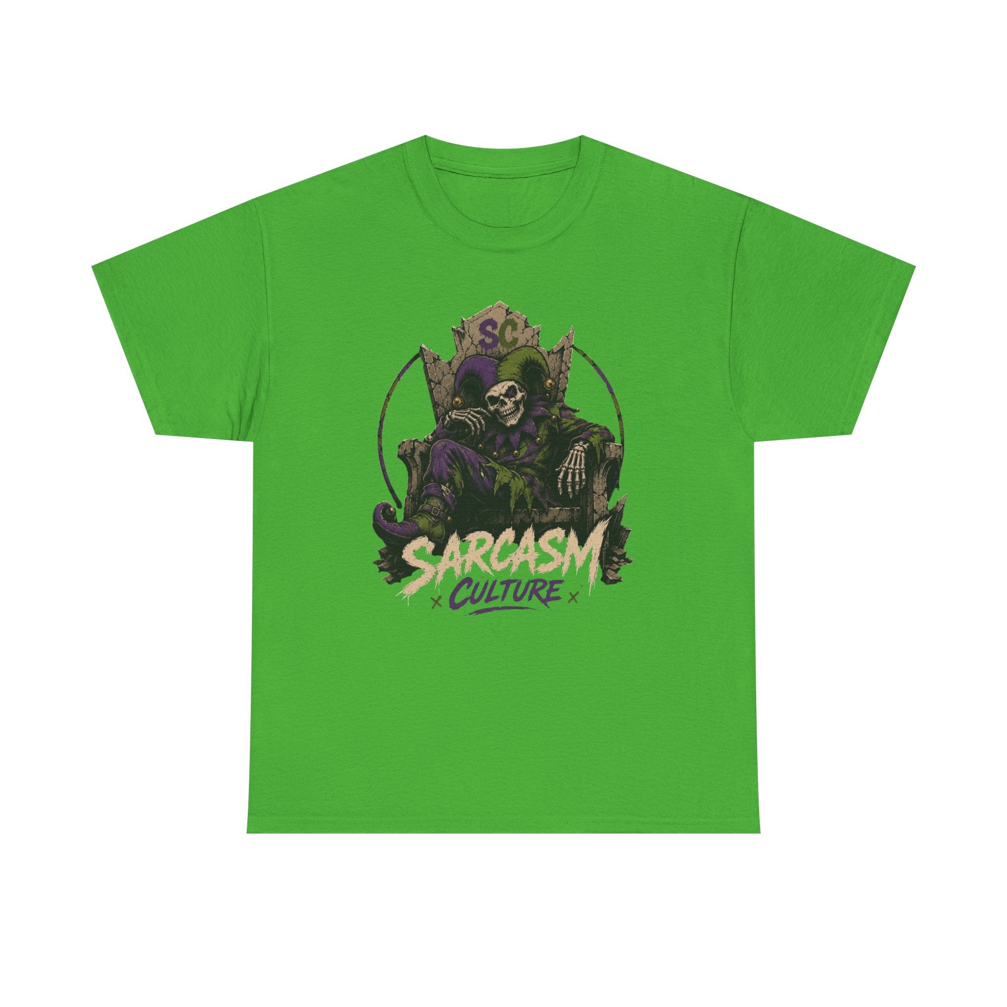 Jester Throne Tee — The Original Sarcasm Culture Graphic T-Shirt