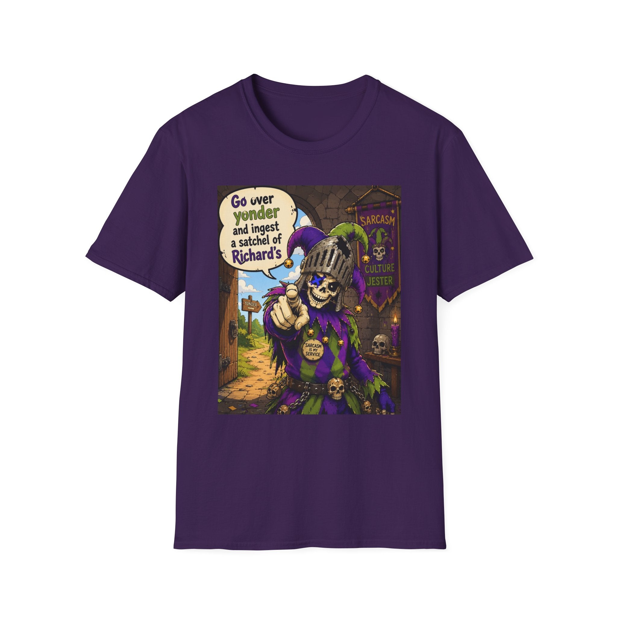Go Over Yonder and Ingest a Satchel of Richard's — Graphic Tee