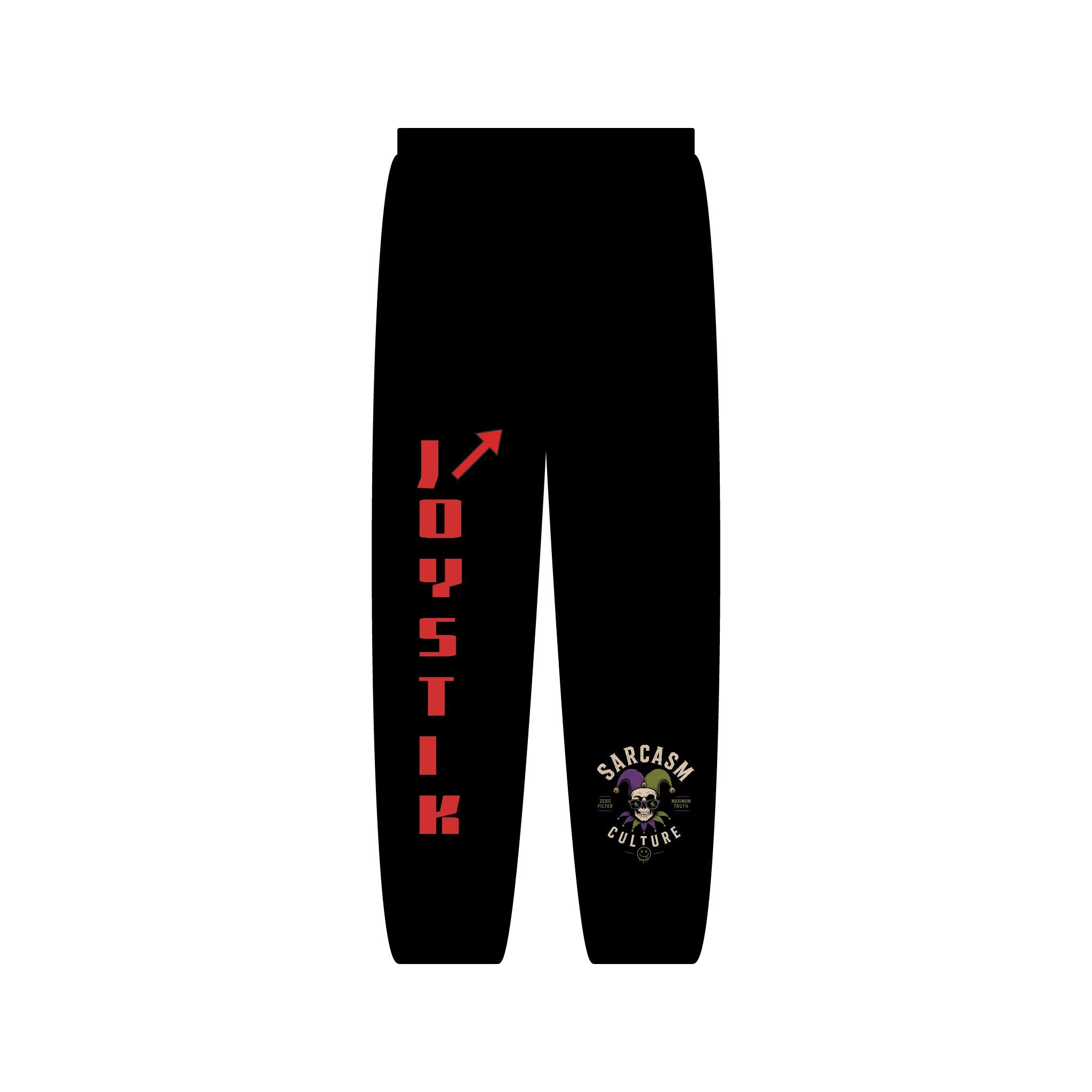 "JOYSTIK" Men's Graphic Sweatpants — Sarcasm Culture Joggers
