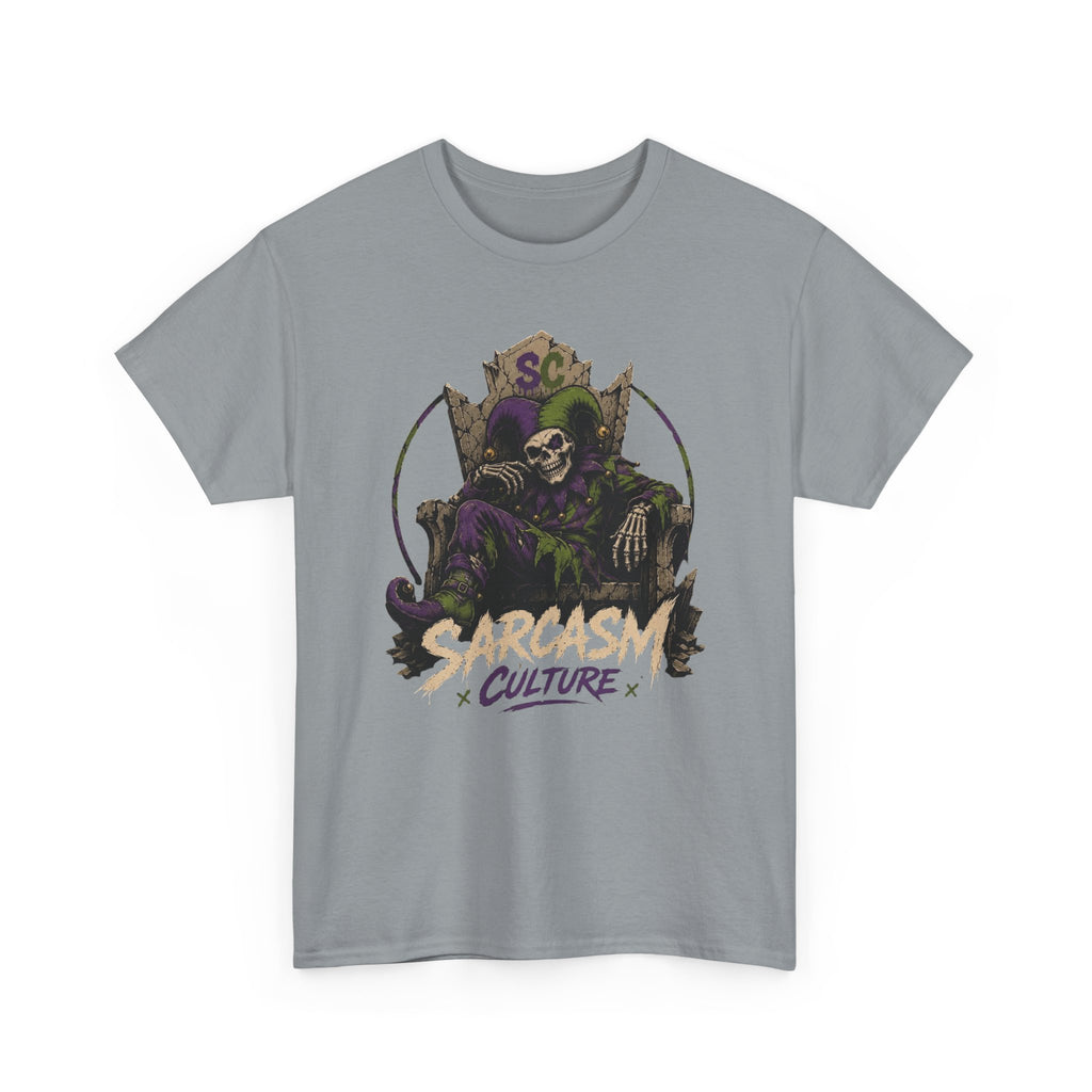 Jester Throne Tee — The Original Sarcasm Culture Graphic T-Shirt
