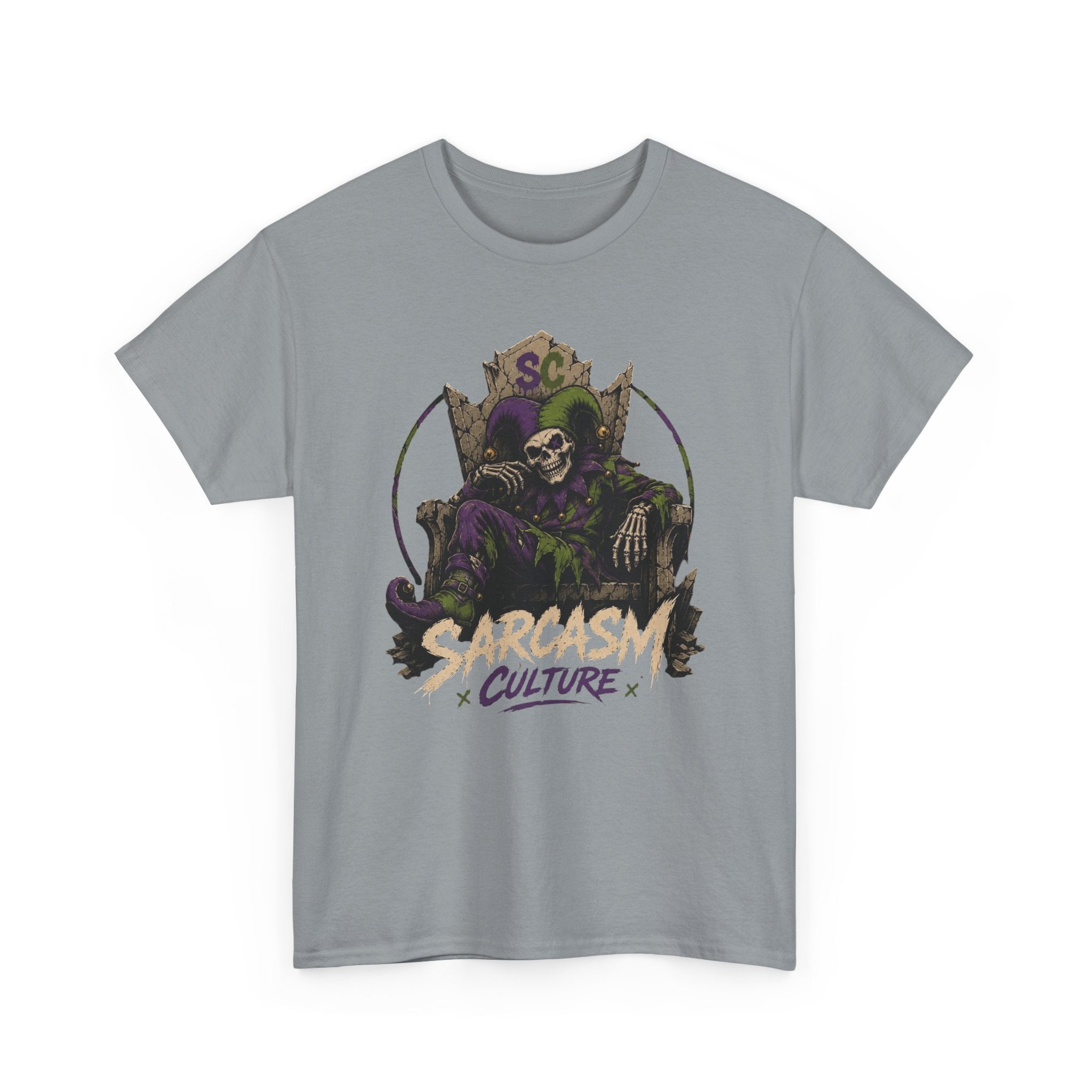 Jester Throne Tee — The Original Sarcasm Culture Graphic T-Shirt
