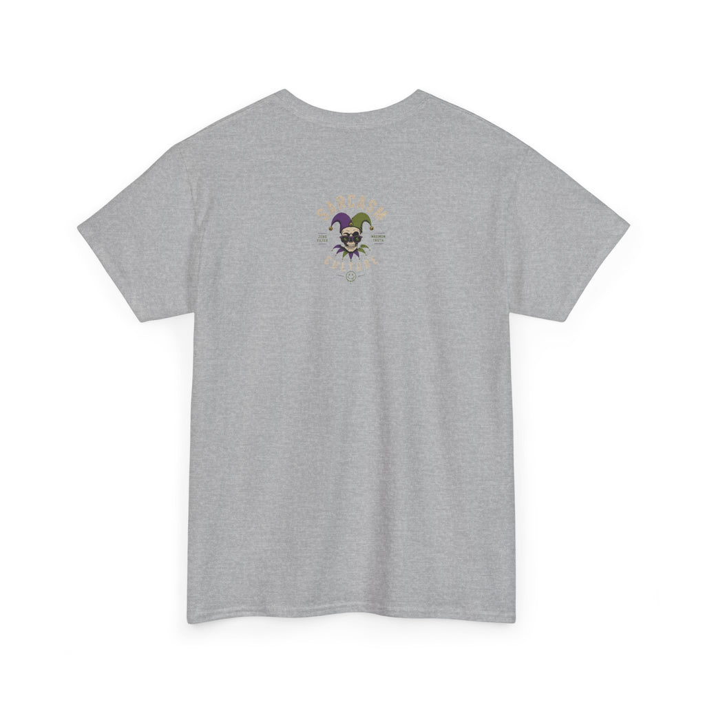 Jester Throne Tee — The Original Sarcasm Culture Graphic T-Shirt