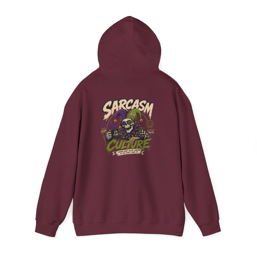 Graphic Heavy Blend Hoodie — Unisex Pullover Sweatshirt