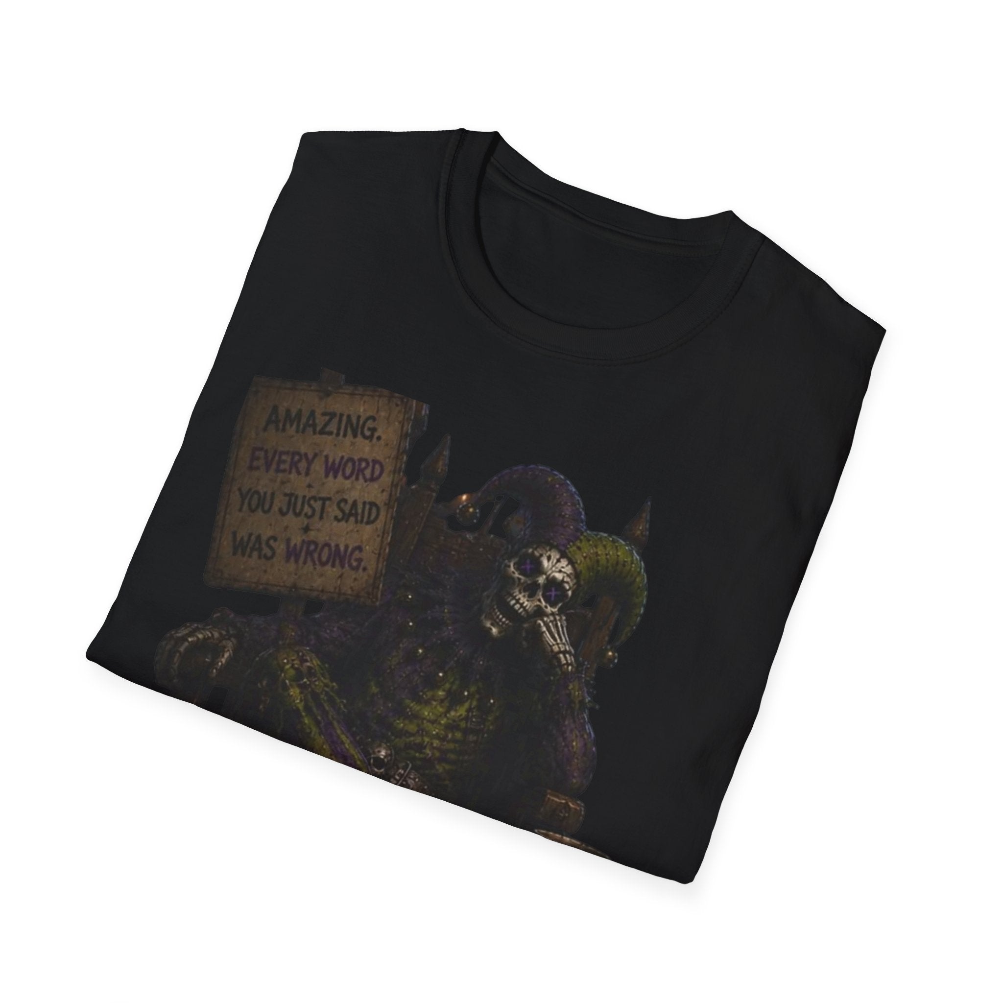 Viking Throne Graphic T-Shirt — "Berserker" Norse Warrior Design