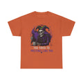 Skull Jester Tee — "Too Tired to Pretend I Like You" Graphic T-Shirt