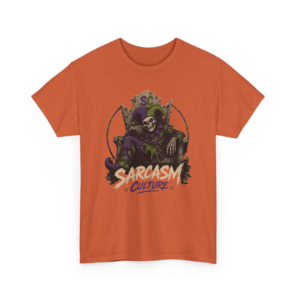 Jester Throne Tee — The Original Sarcasm Culture Graphic T-Shirt