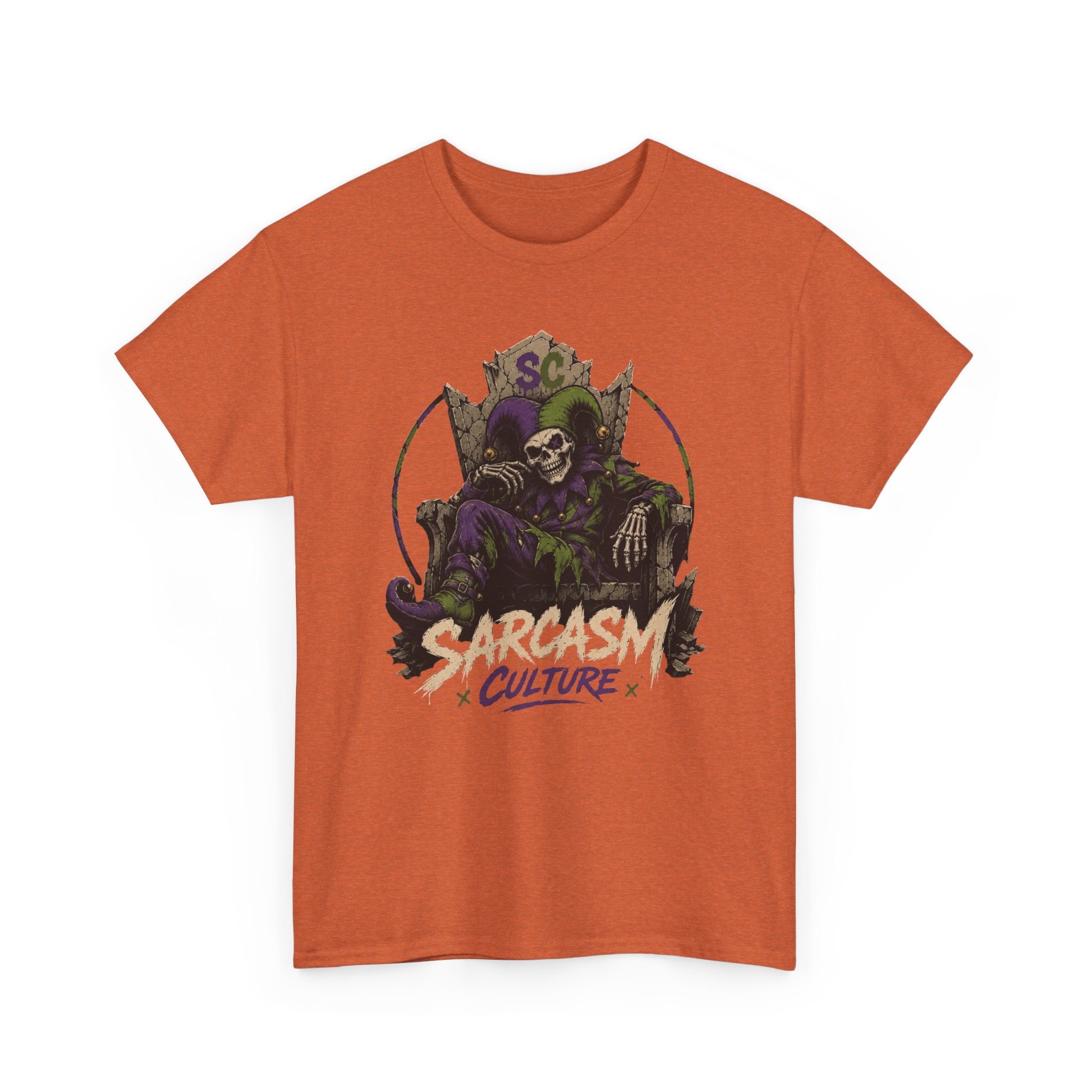 Jester Throne Tee — The Original Sarcasm Culture Graphic T-Shirt