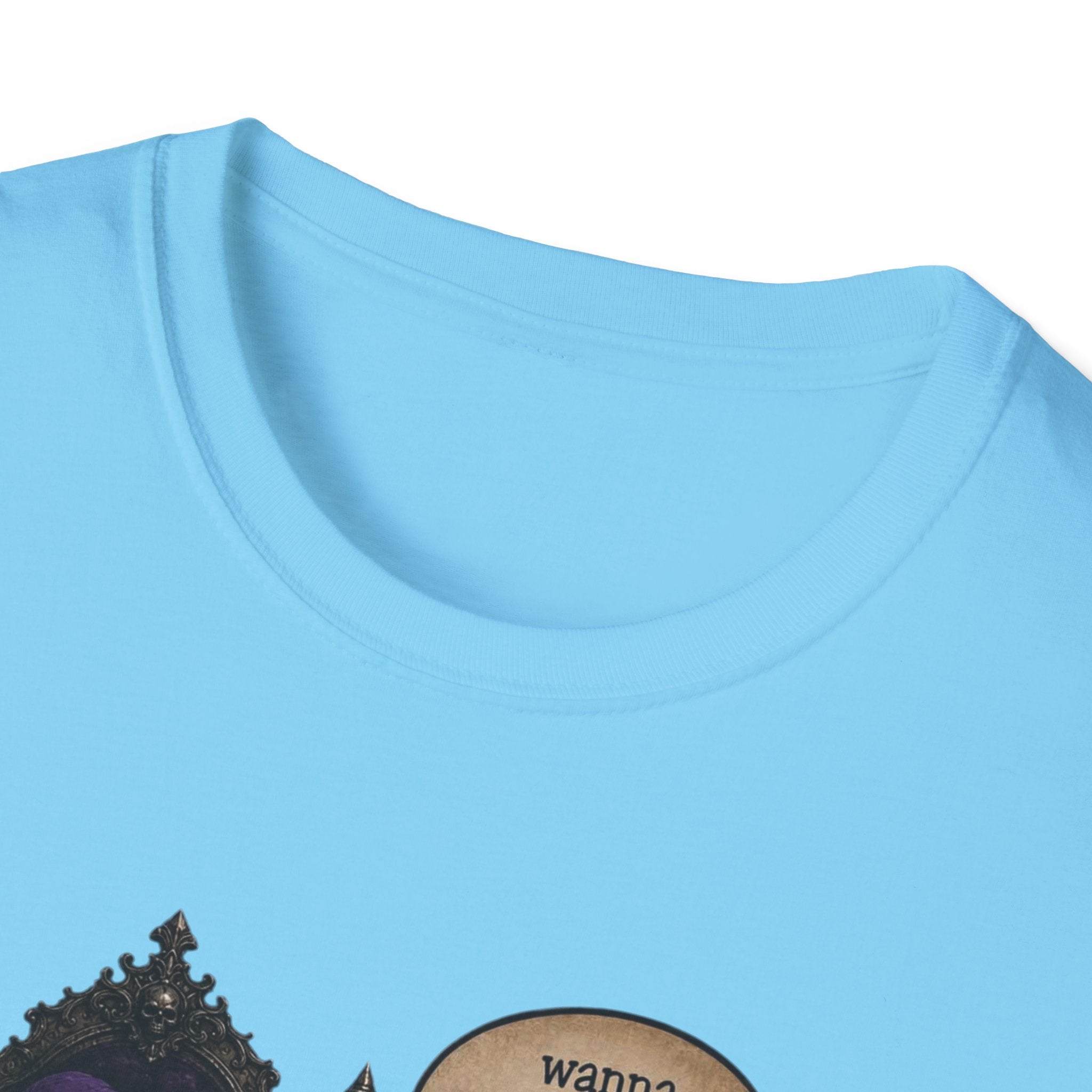 Jester Throne T-Shirt — “Wicked and a Smart Ass” Dark Gothic Graphic Tee