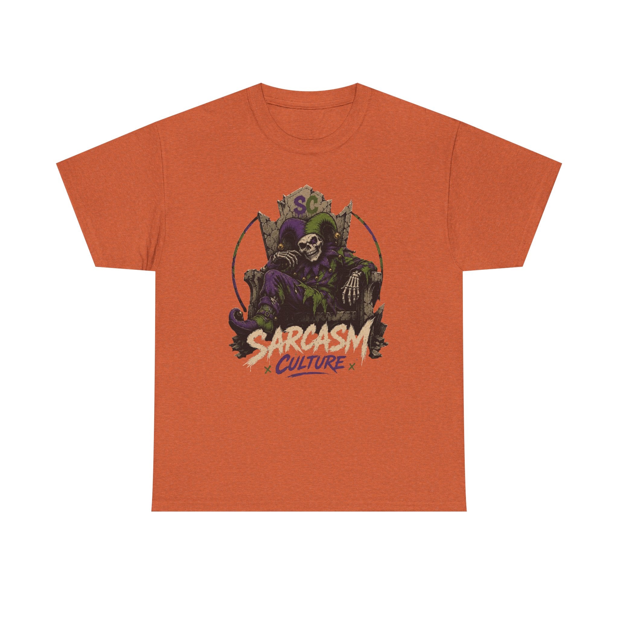 Jester Throne Tee — The Original Sarcasm Culture Graphic T-Shirt