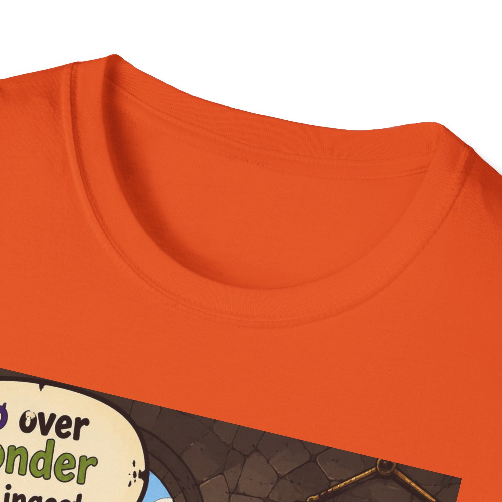 Funny Medieval Skeleton T‑Shirt – 'Go over yonder and ingest a satchel of Richard's' Graphic Tee