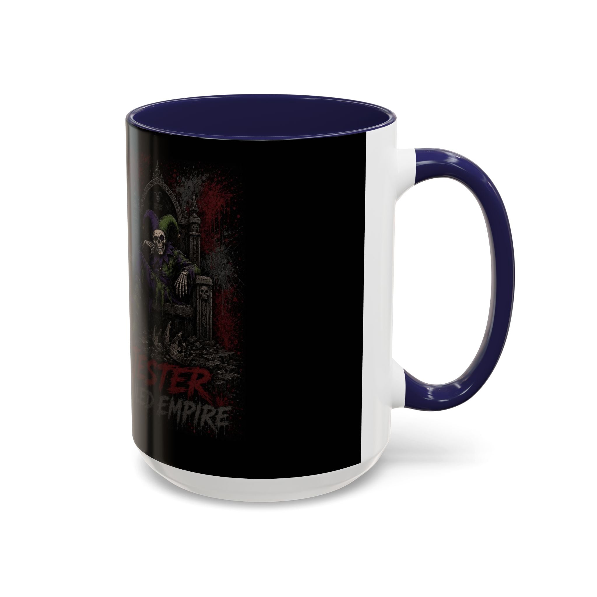 Graphic Accent Coffee Mug — 11oz & 15oz Ceramic