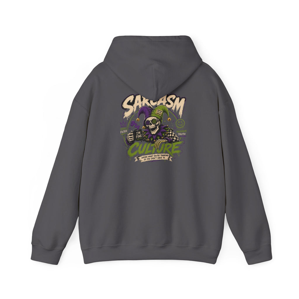Graphic Heavy Blend Hoodie — Unisex Pullover Sweatshirt