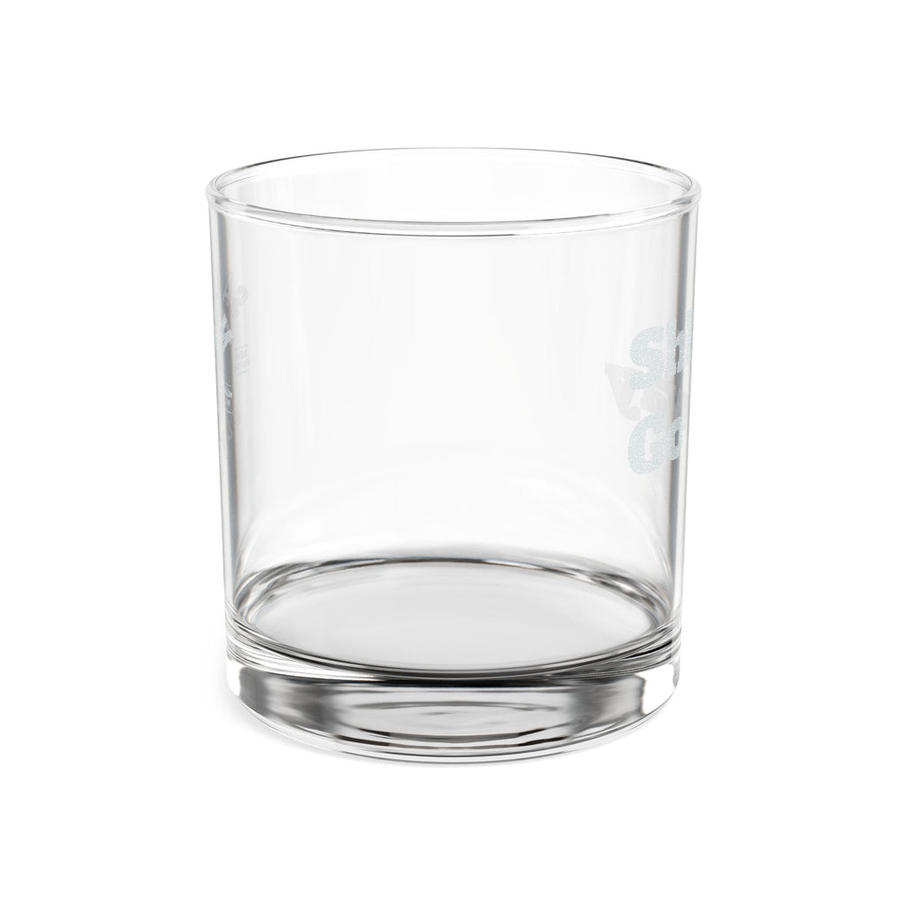 Engraved 10oz Rocks Glass - "Shh... Go Away" Sarcasm Whiskey Tumbler