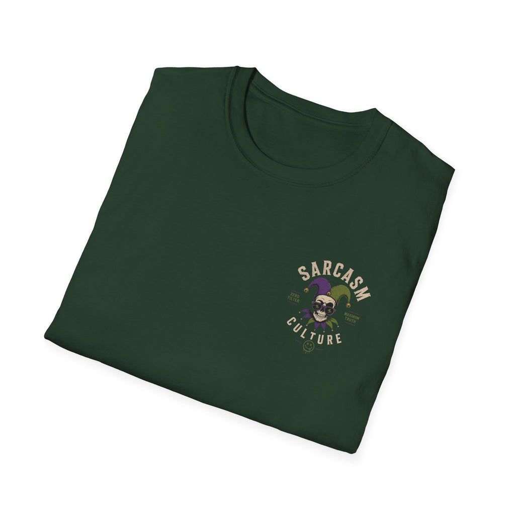 Fuel Mask Graphic T-Shirt — Dark Vaporwave Streetwear
