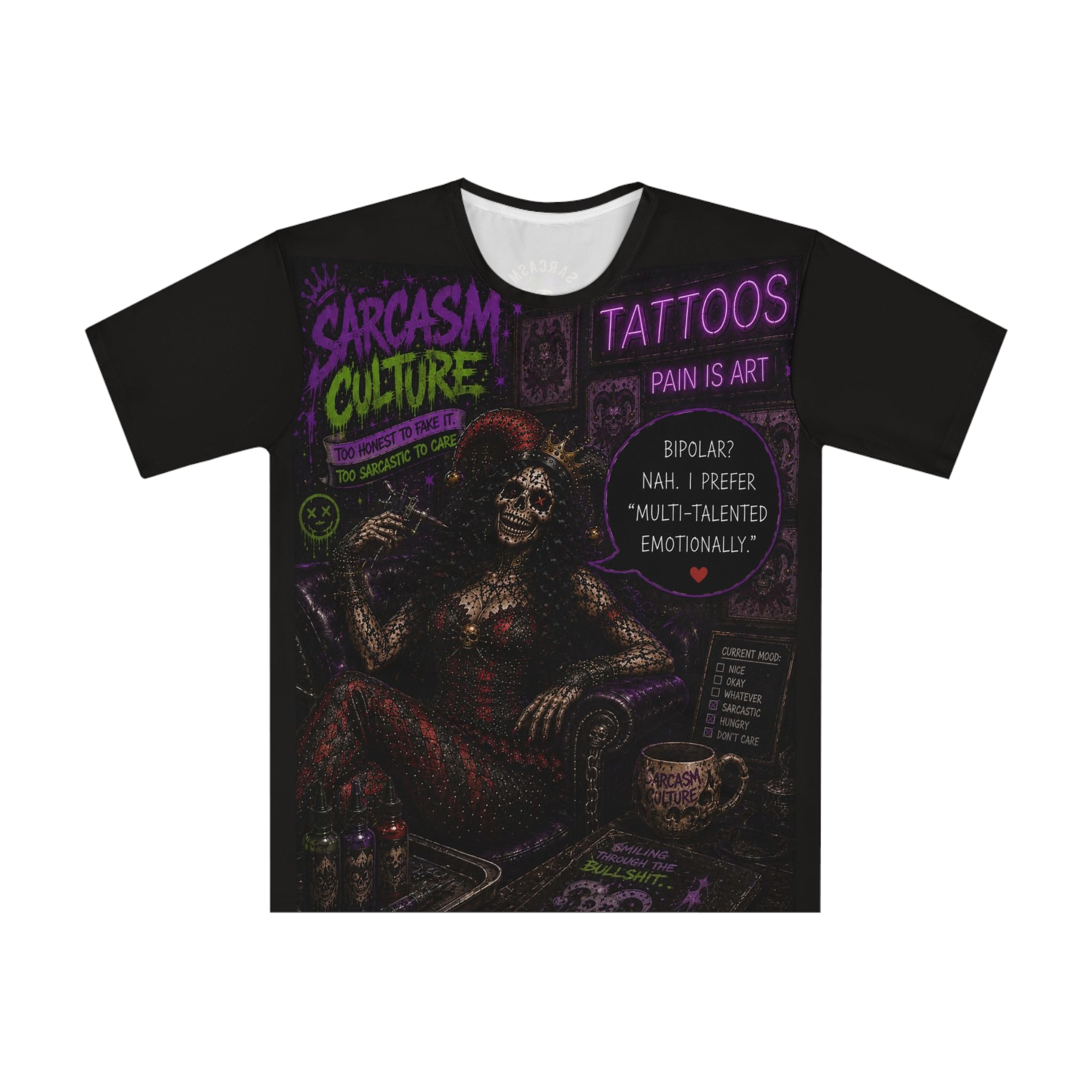 'Sarcasm Culture' Tattoo Parlor Shirt
