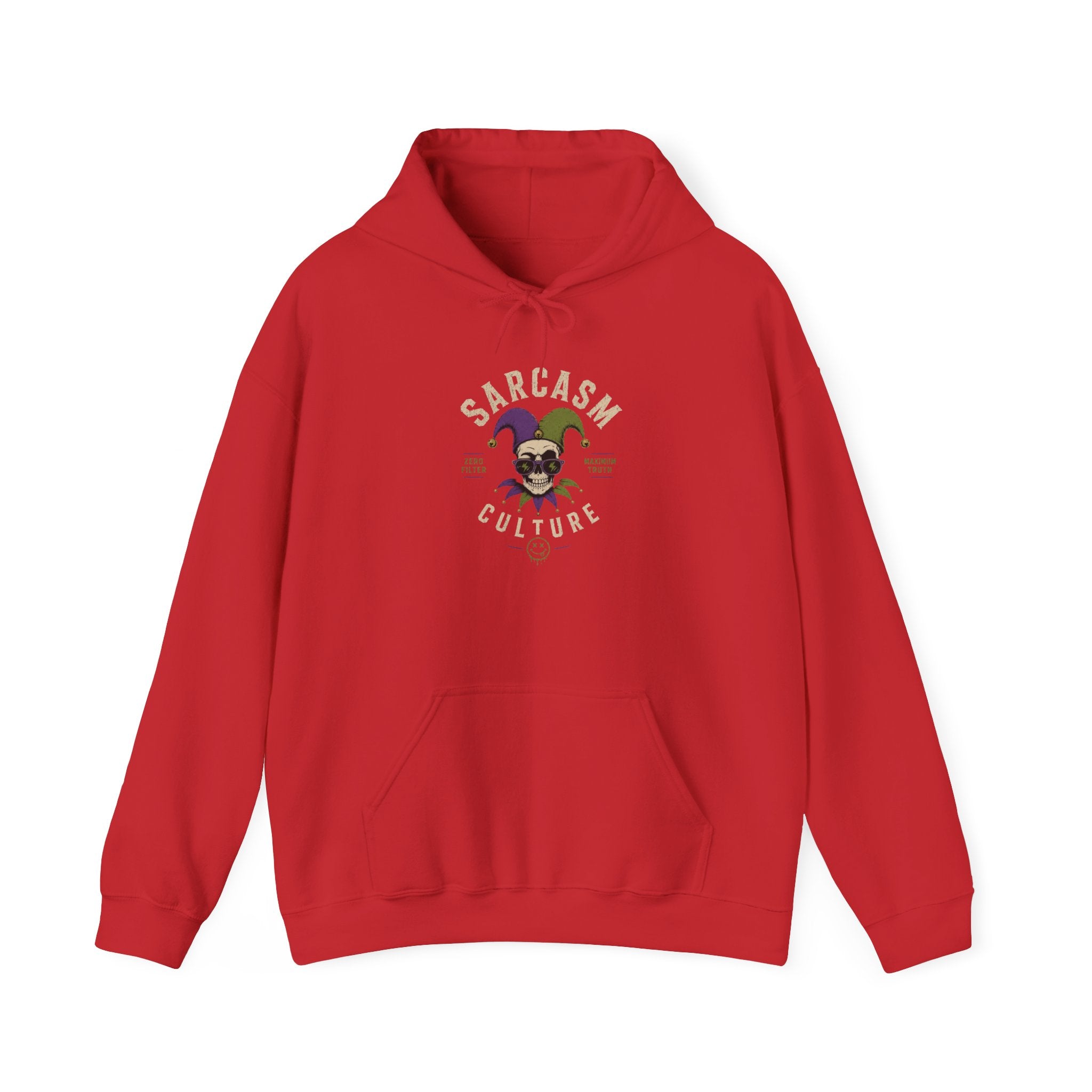 Graphic Heavy Blend Hoodie — Unisex Pullover Sweatshirt
