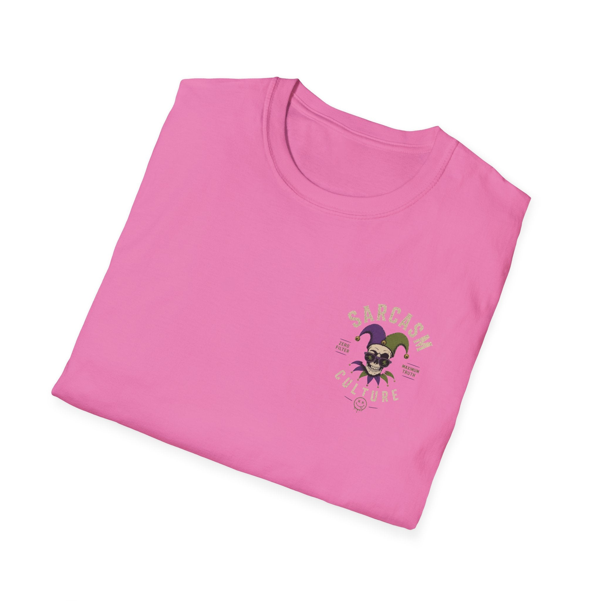 Fuel Mask Graphic T-Shirt — Dark Vaporwave Streetwear