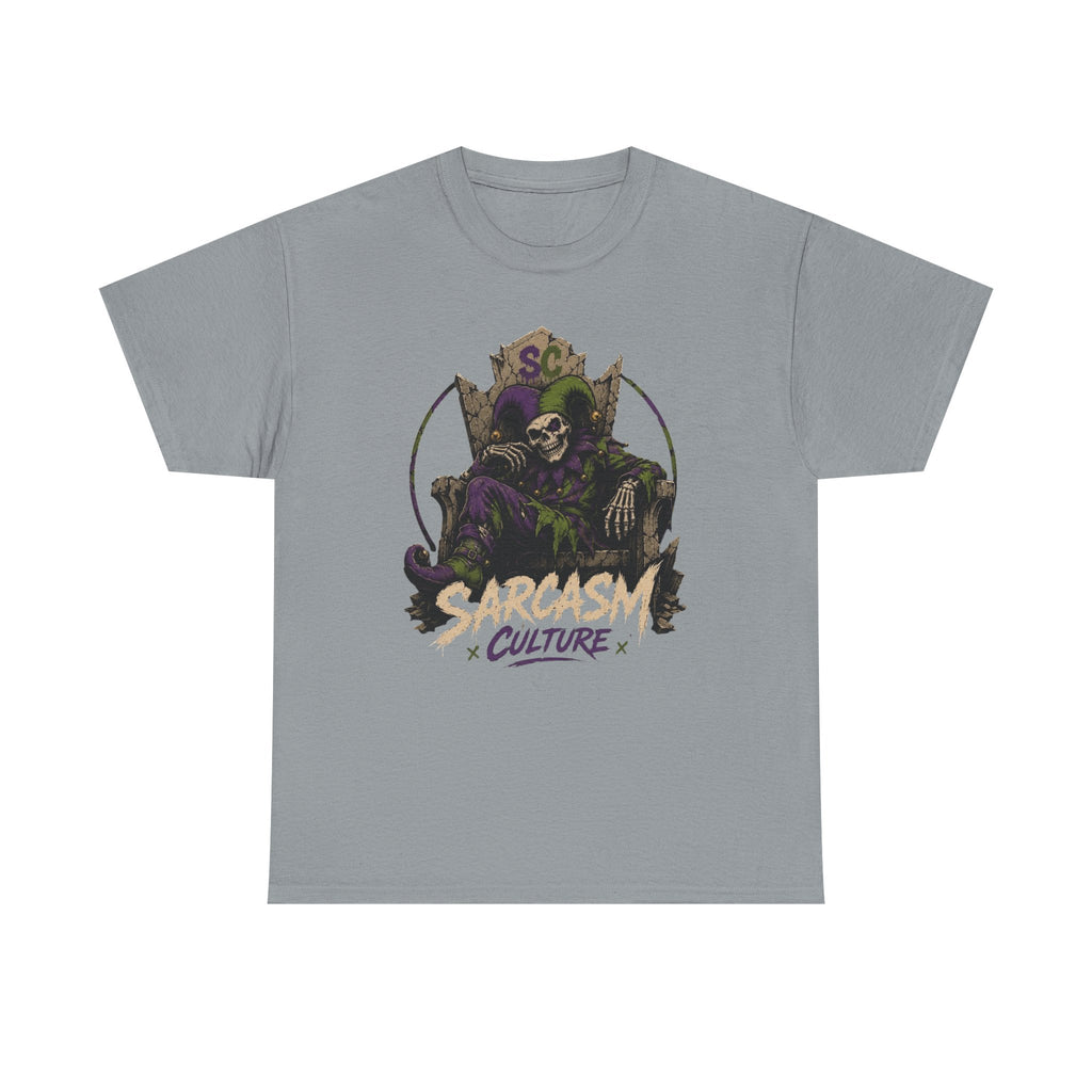 Jester Throne Tee — The Original Sarcasm Culture Graphic T-Shirt
