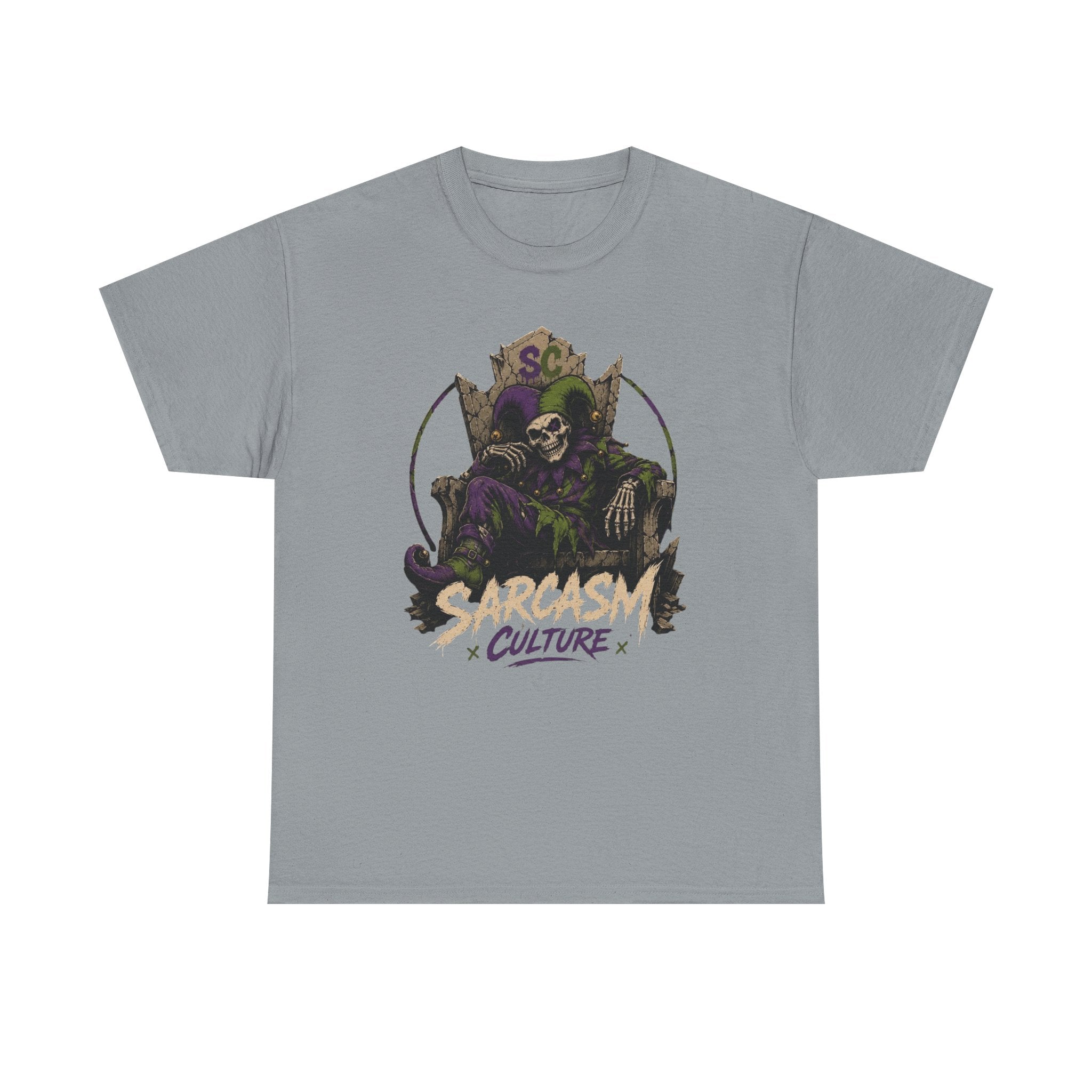 Jester Throne Tee — The Original Sarcasm Culture Graphic T-Shirt