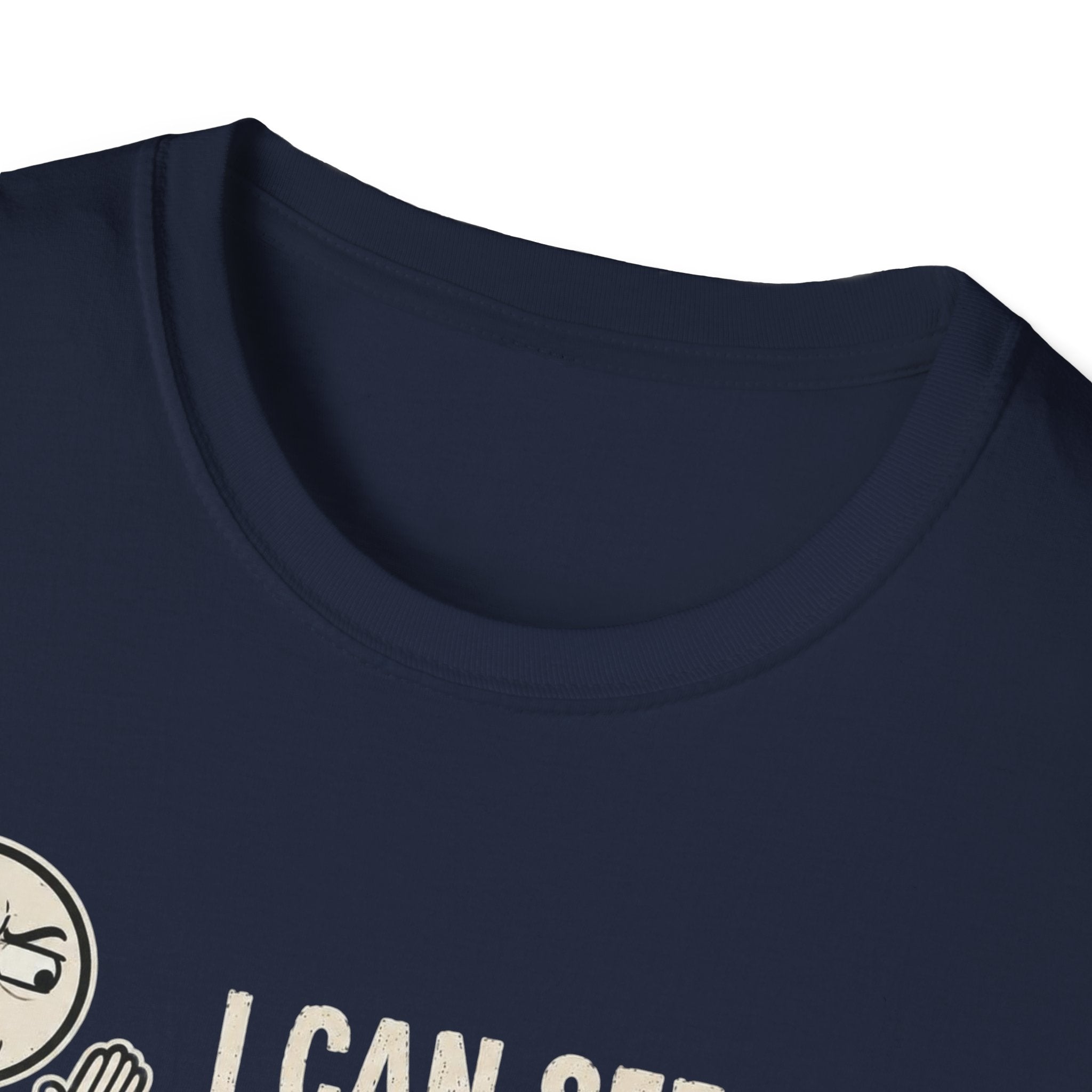 Funny Emoji T-Shirt — "I Can See Your Thoughts, You Pervert" Graphic Tee