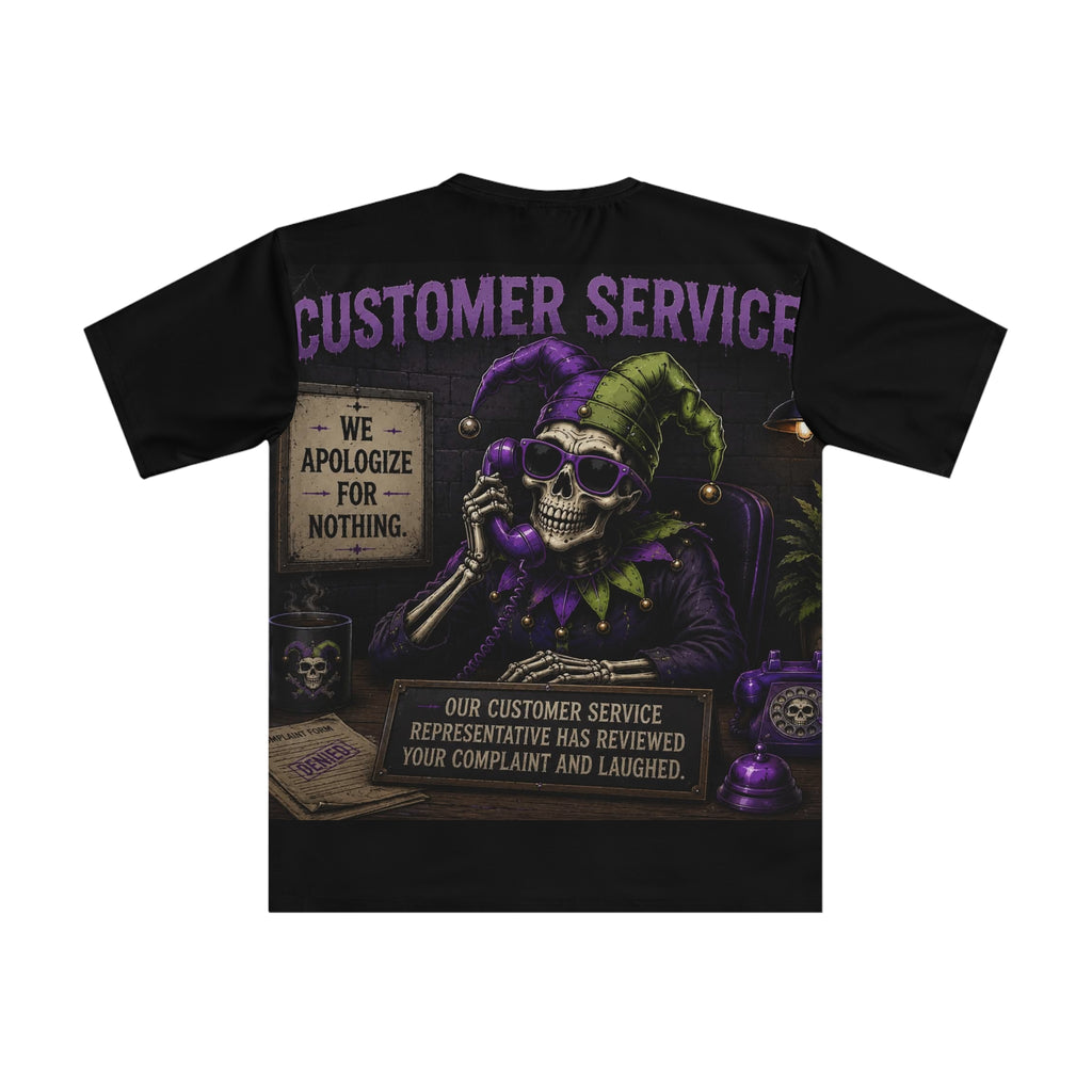 The "We Apologize for Nothing" Tee — Skull Joker | Sarcasm Culture