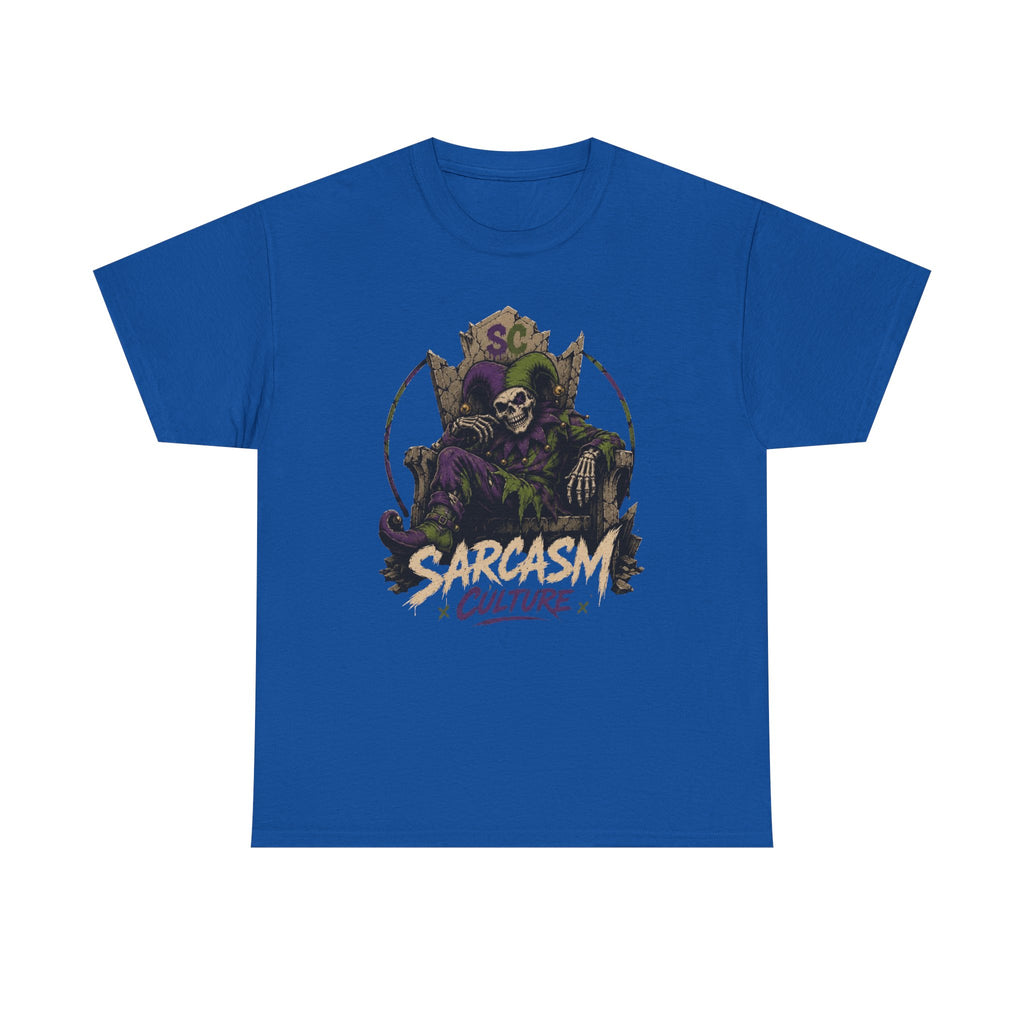 Jester Throne Tee — The Original Sarcasm Culture Graphic T-Shirt