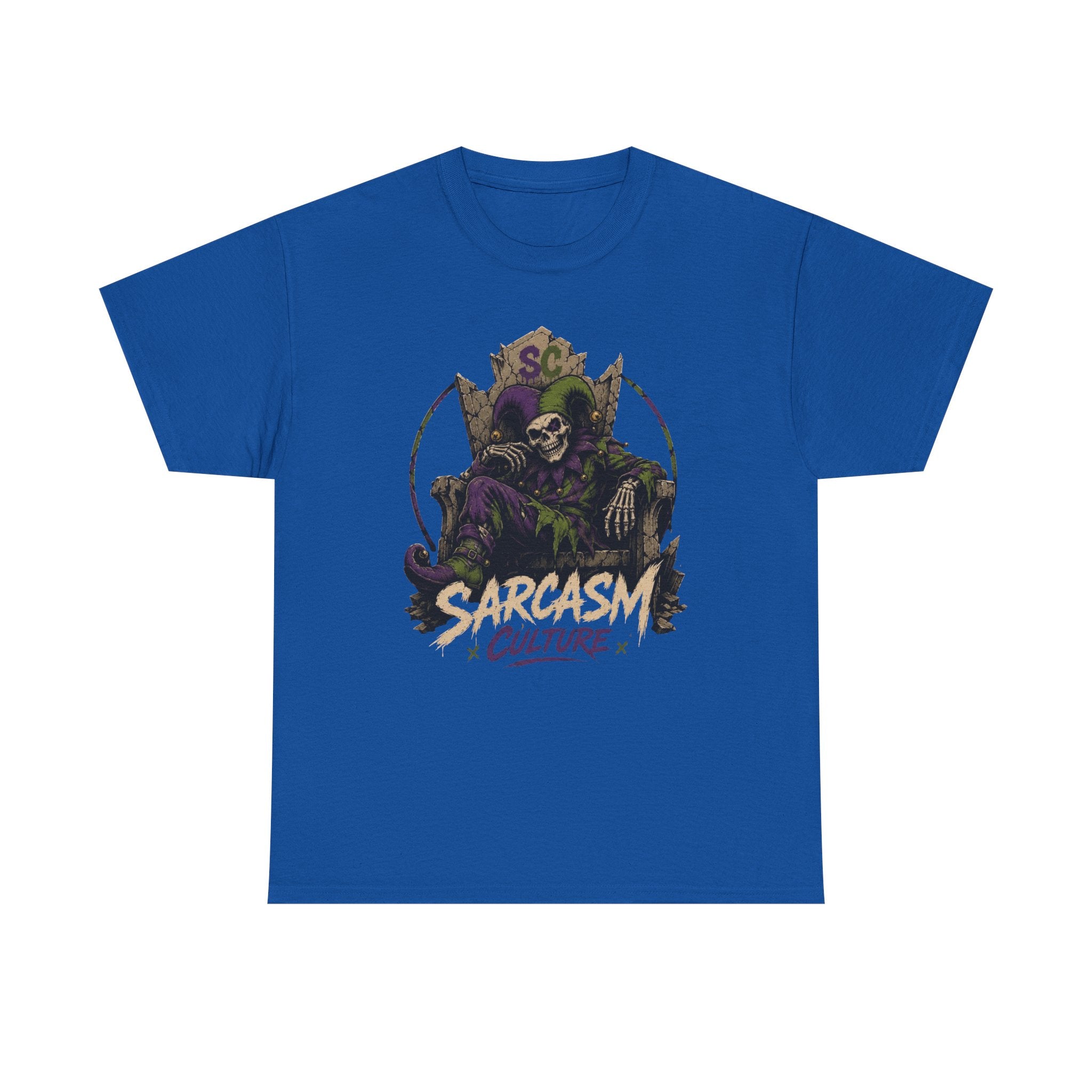 Jester Throne Tee — The Original Sarcasm Culture Graphic T-Shirt