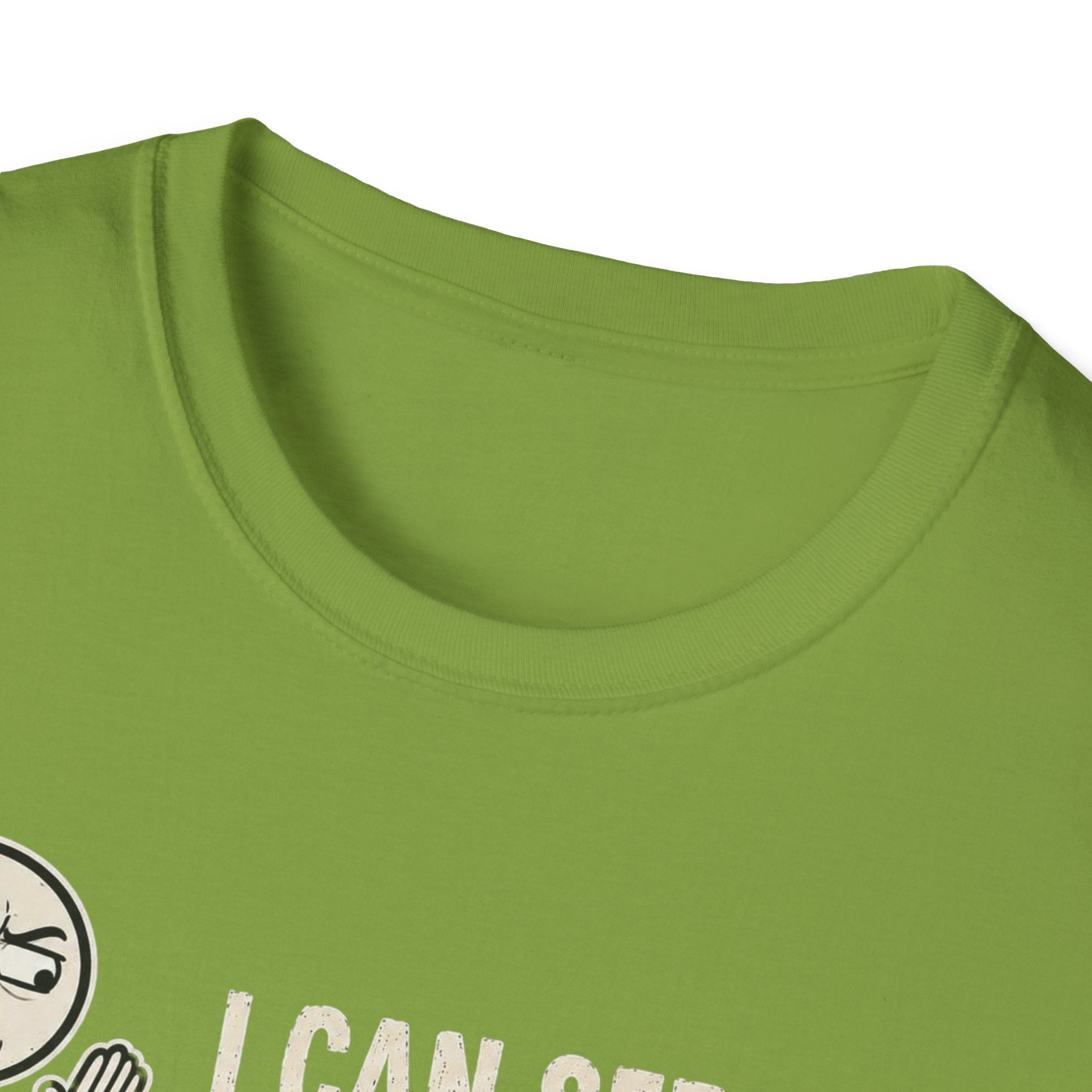 Funny Emoji T-Shirt — "I Can See Your Thoughts, You Pervert" Graphic Tee