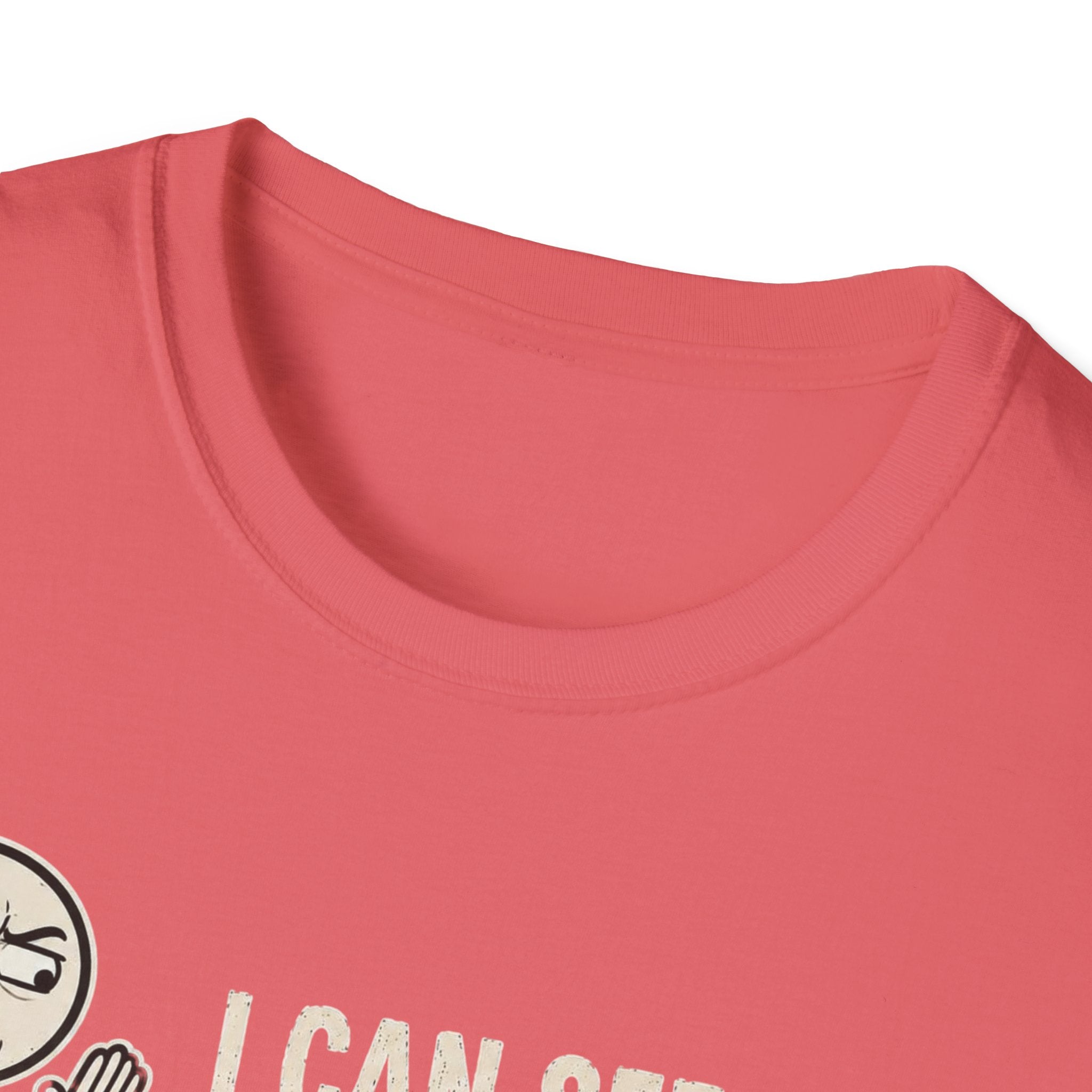 Funny Emoji T-Shirt — "I Can See Your Thoughts, You Pervert" Graphic Tee