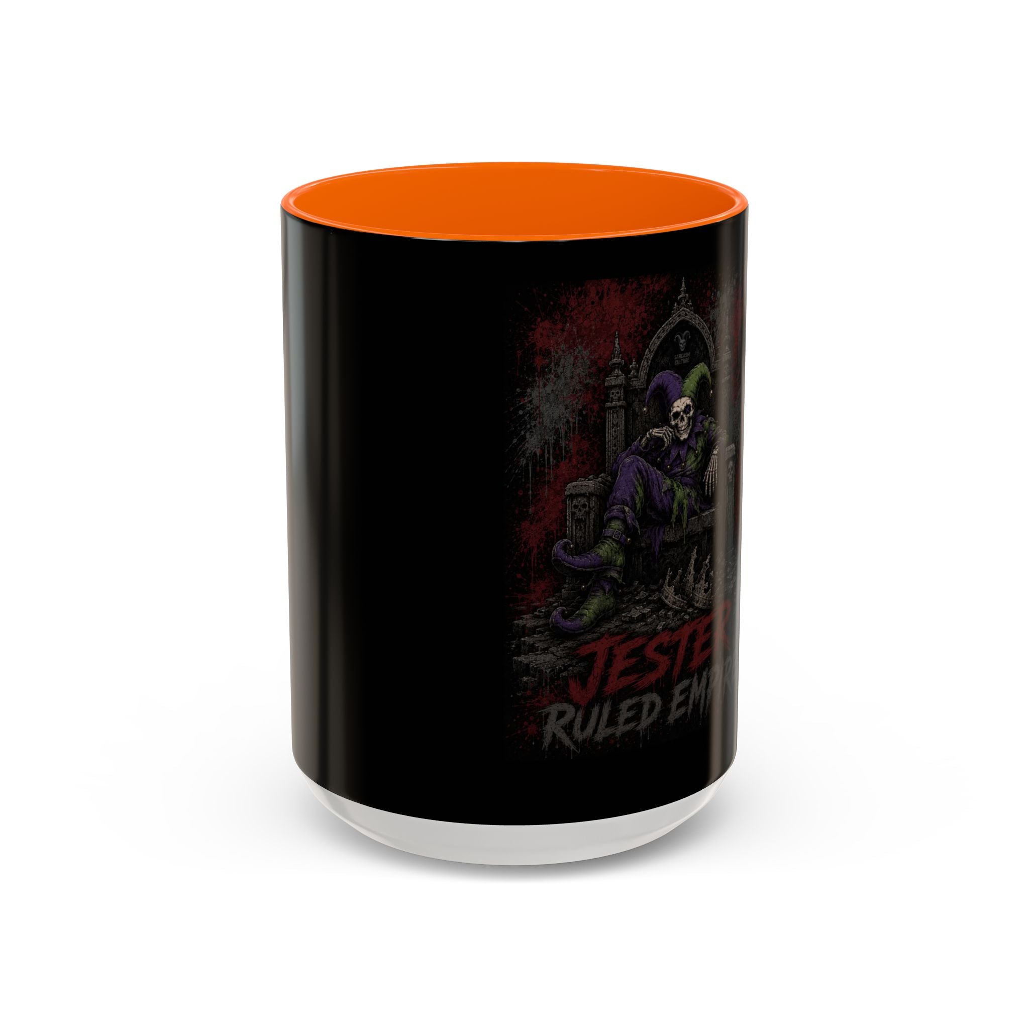Graphic Accent Coffee Mug — 11oz & 15oz Ceramic
