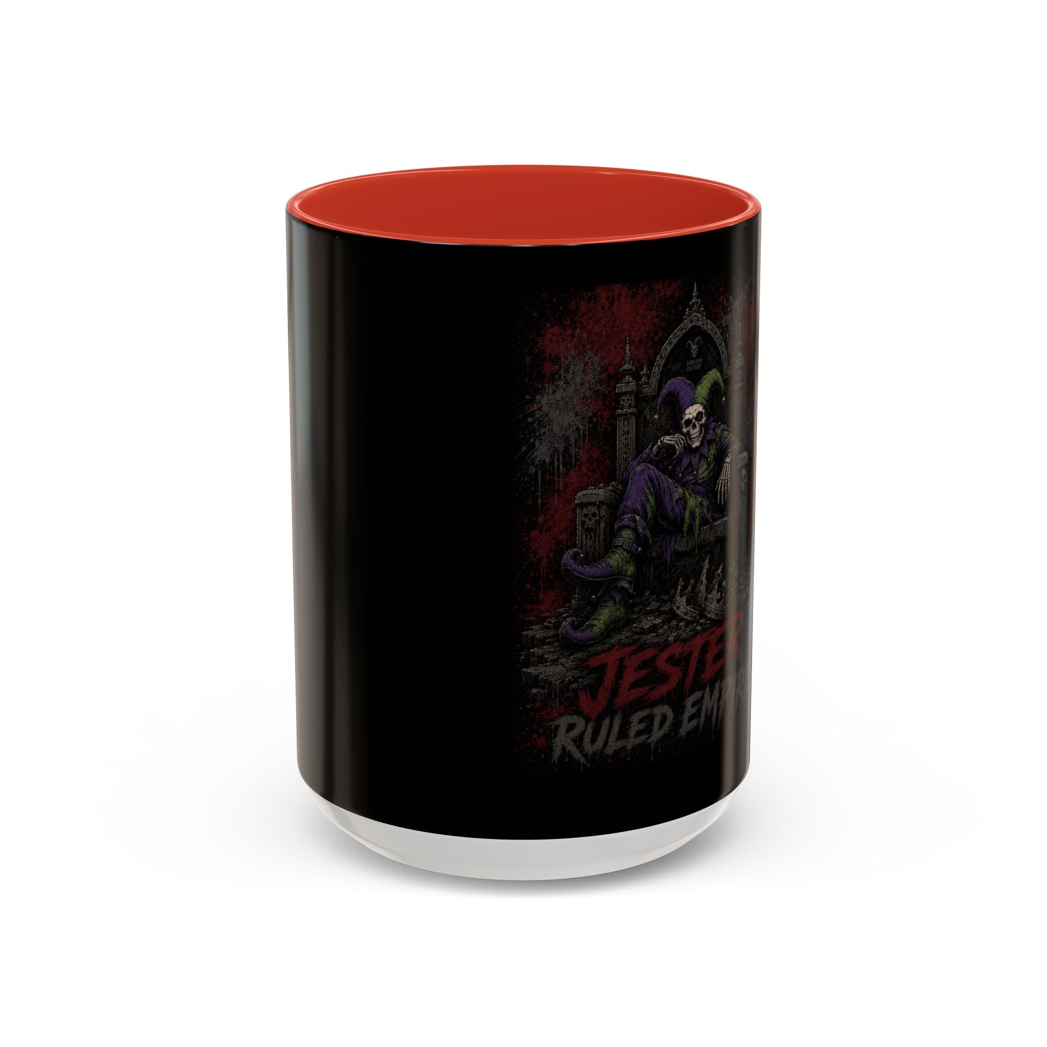 Graphic Accent Coffee Mug — 11oz & 15oz Ceramic