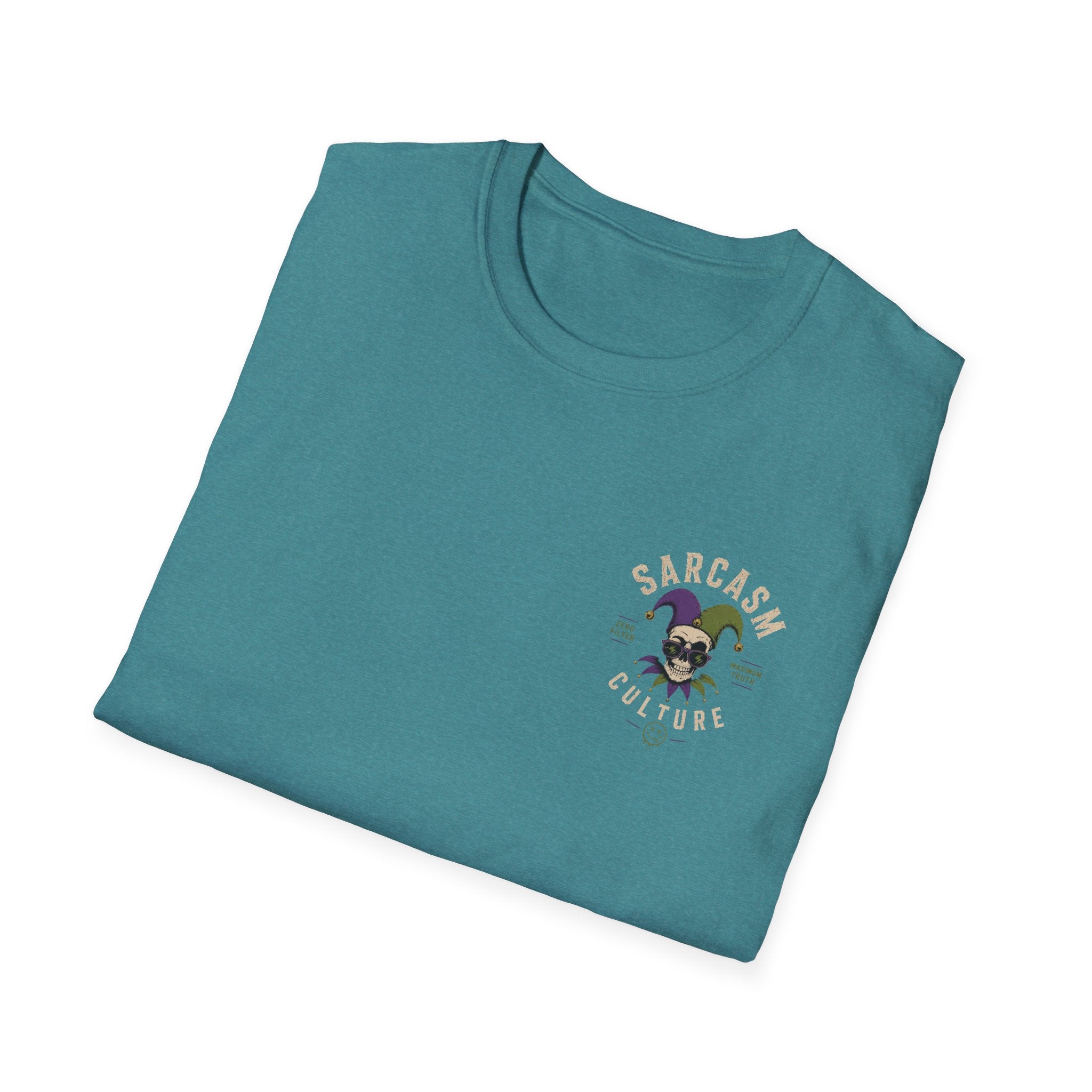 Fuel Mask Graphic T-Shirt — Dark Vaporwave Streetwear