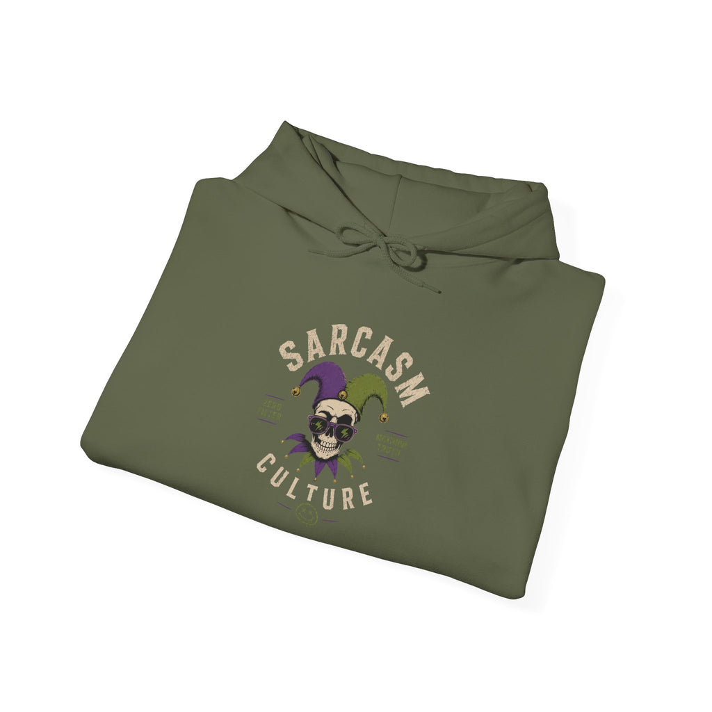 Graphic Heavy Blend Hoodie — Unisex Pullover Sweatshirt