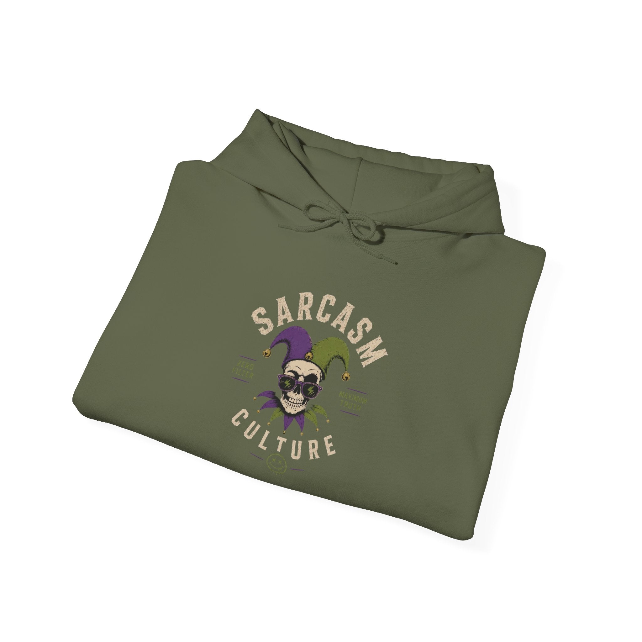 Graphic Heavy Blend Hoodie — Unisex Pullover Sweatshirt
