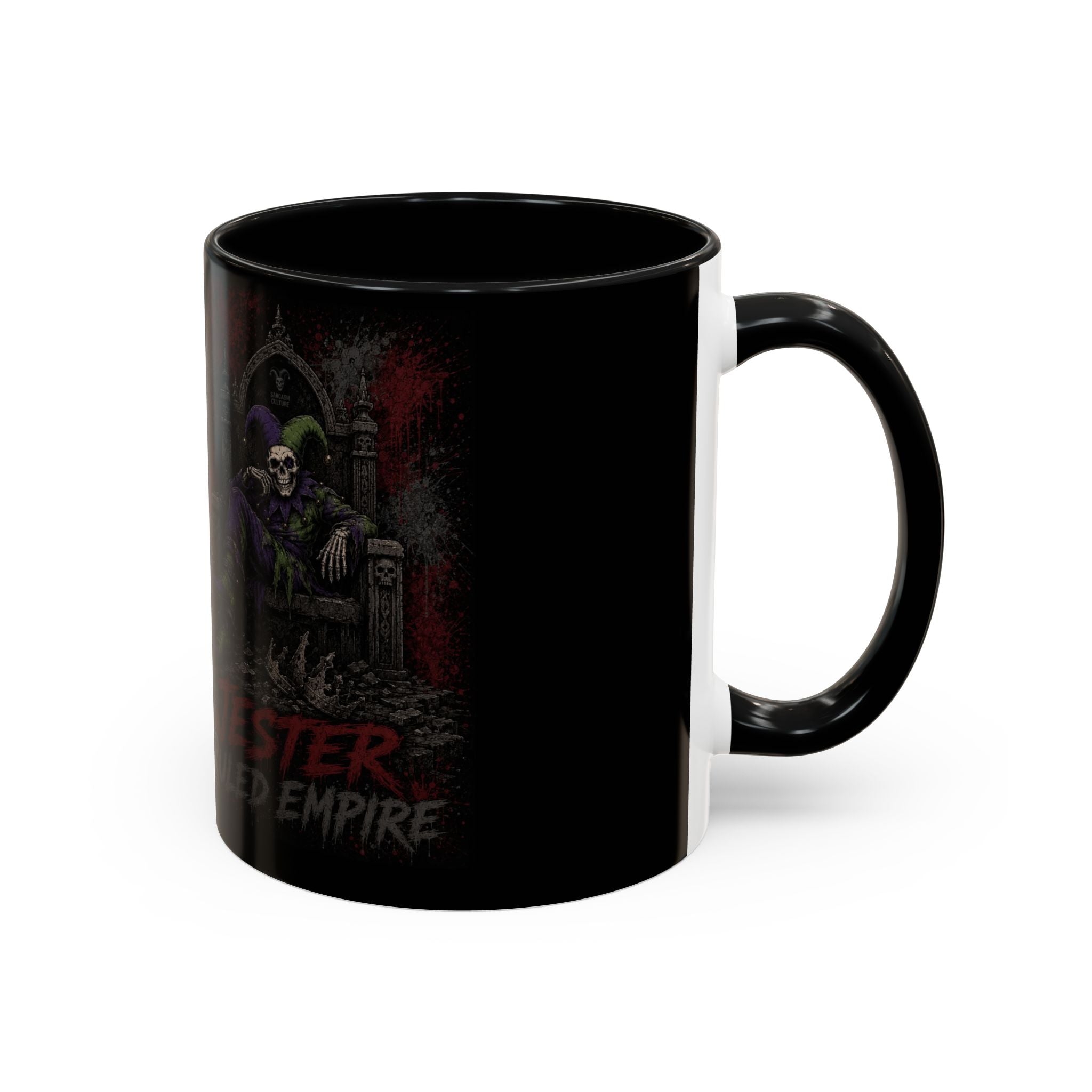 Graphic Accent Coffee Mug — 11oz & 15oz Ceramic