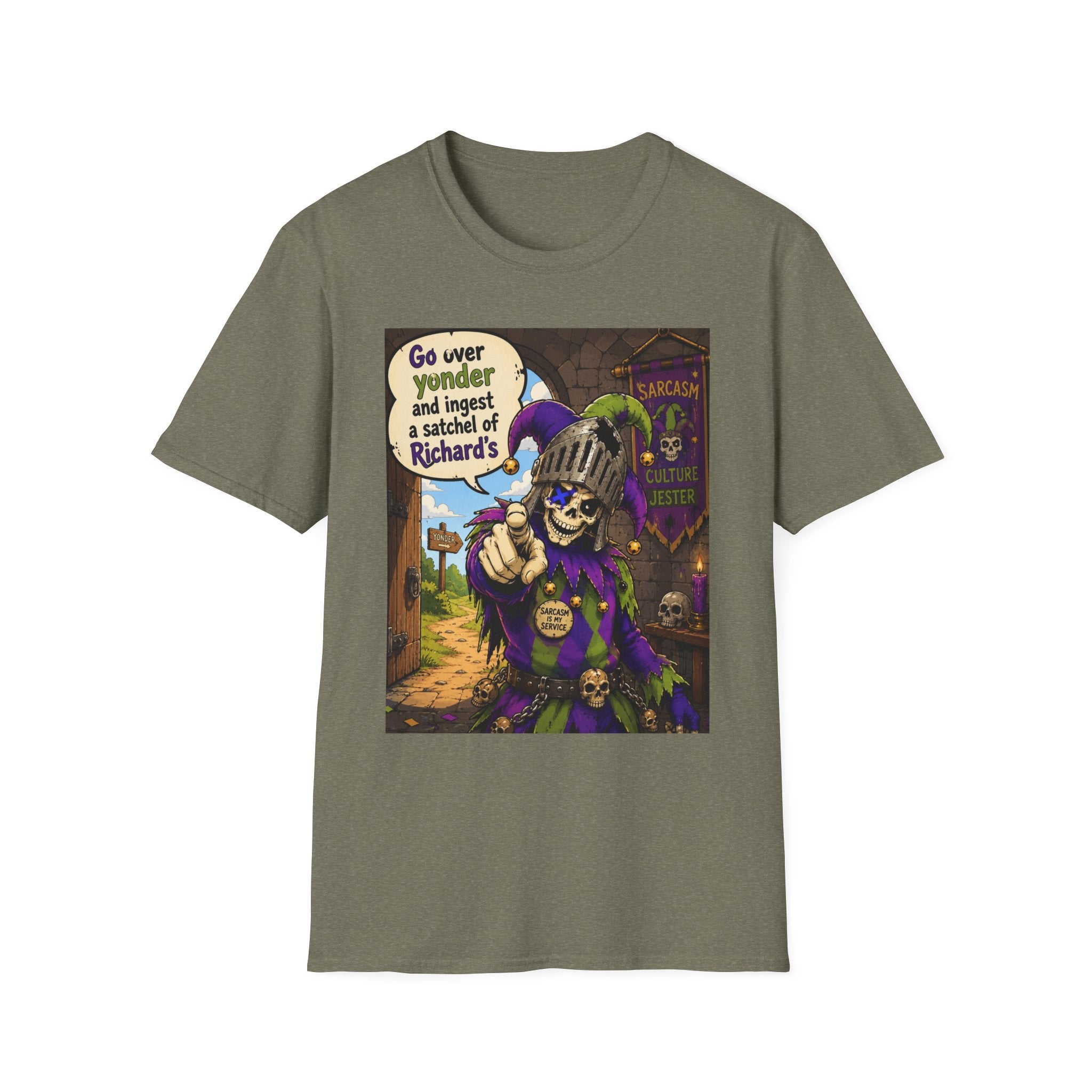 Go Over Yonder and Ingest a Satchel of Richard's — Graphic Tee