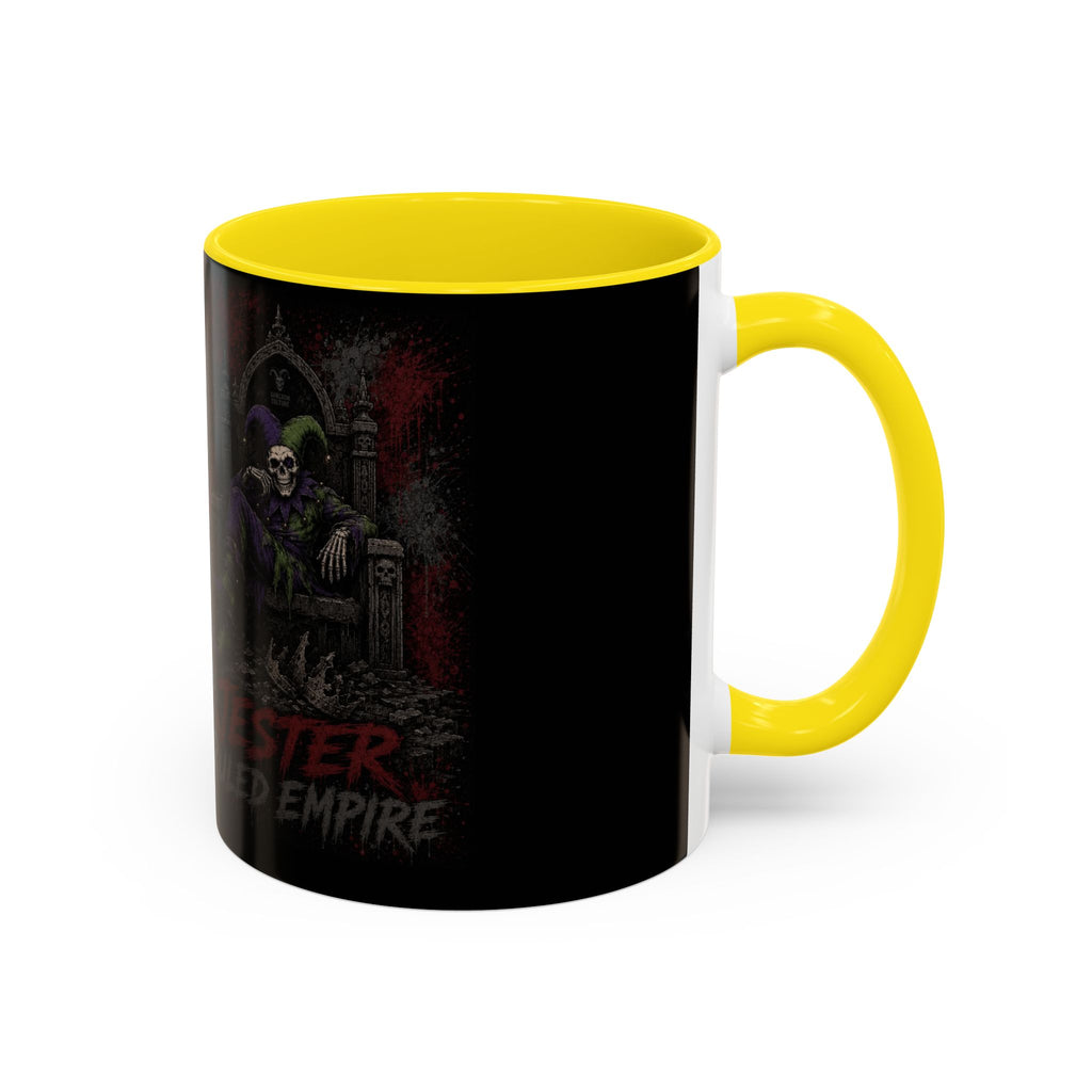 Graphic Accent Coffee Mug — 11oz & 15oz Ceramic