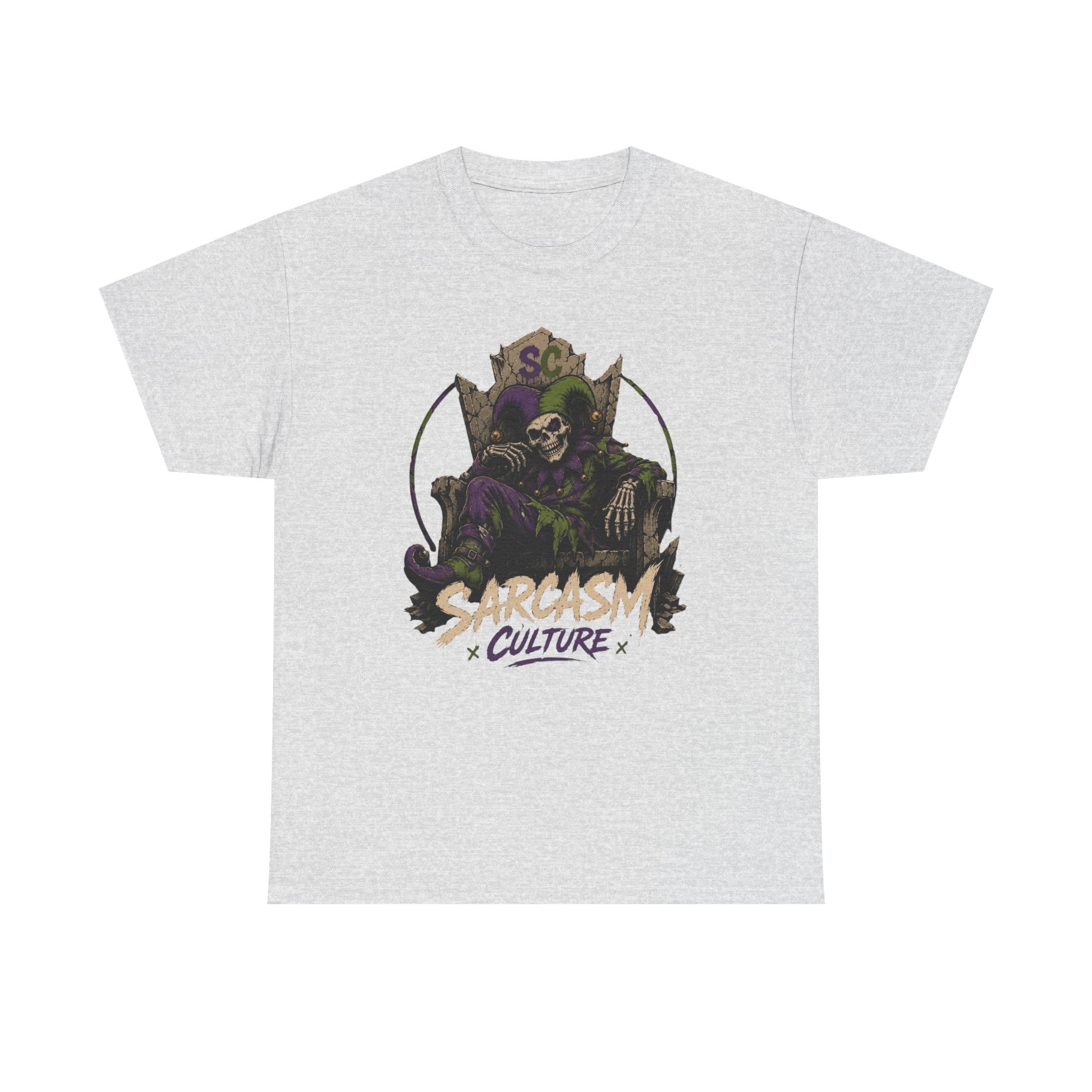 Jester Throne Tee — The Original Sarcasm Culture Graphic T-Shirt