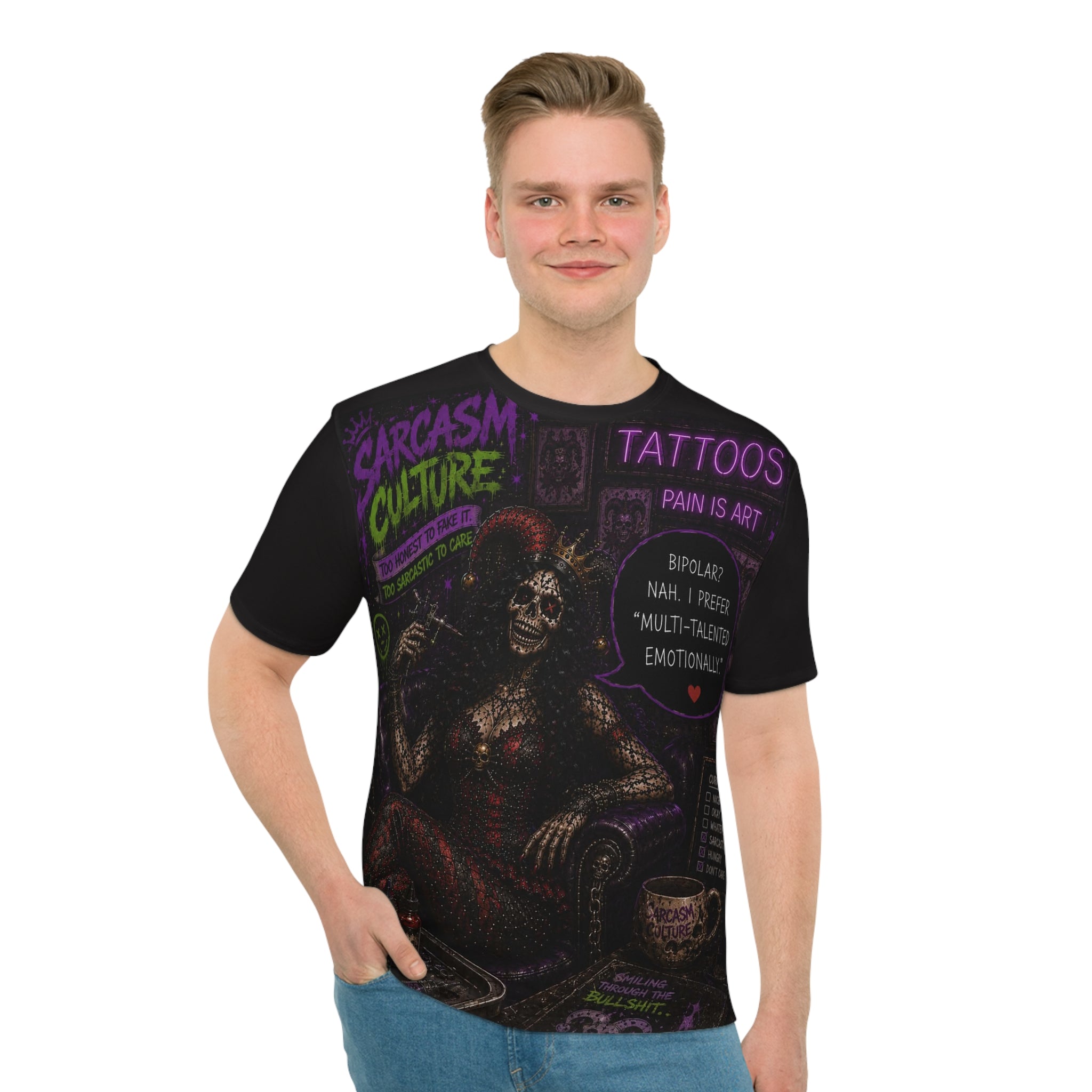 'Sarcasm Culture' Tattoo Parlor Shirt