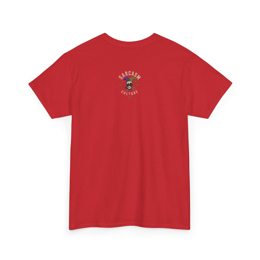 So I Hung Up Skull Jester T-Shirt — Goth Humor Graphic Tee