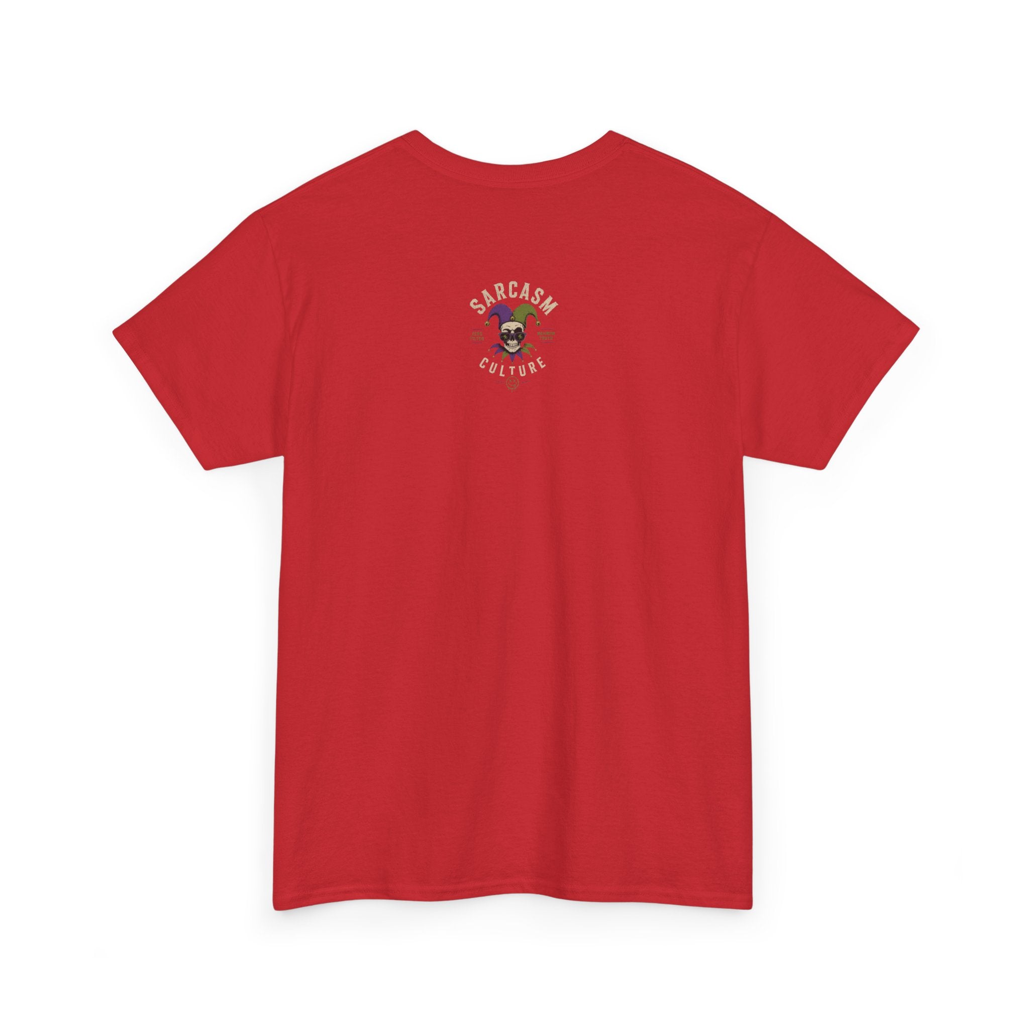 So I Hung Up Skull Jester T-Shirt — Goth Humor Graphic Tee