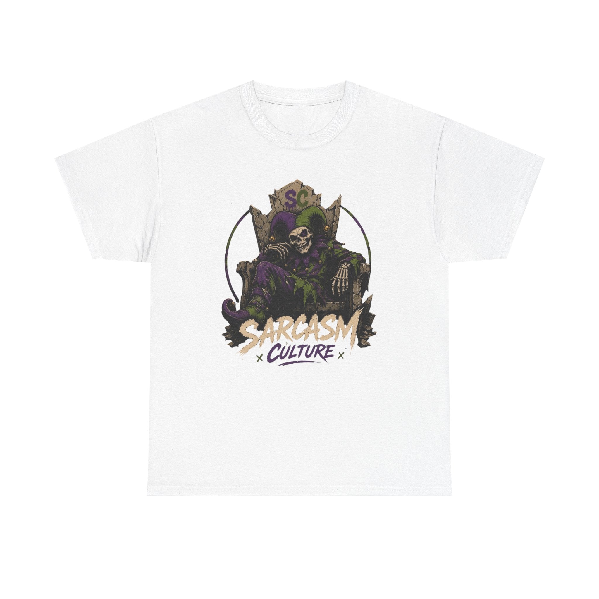 Jester Throne Tee — The Original Sarcasm Culture Graphic T-Shirt