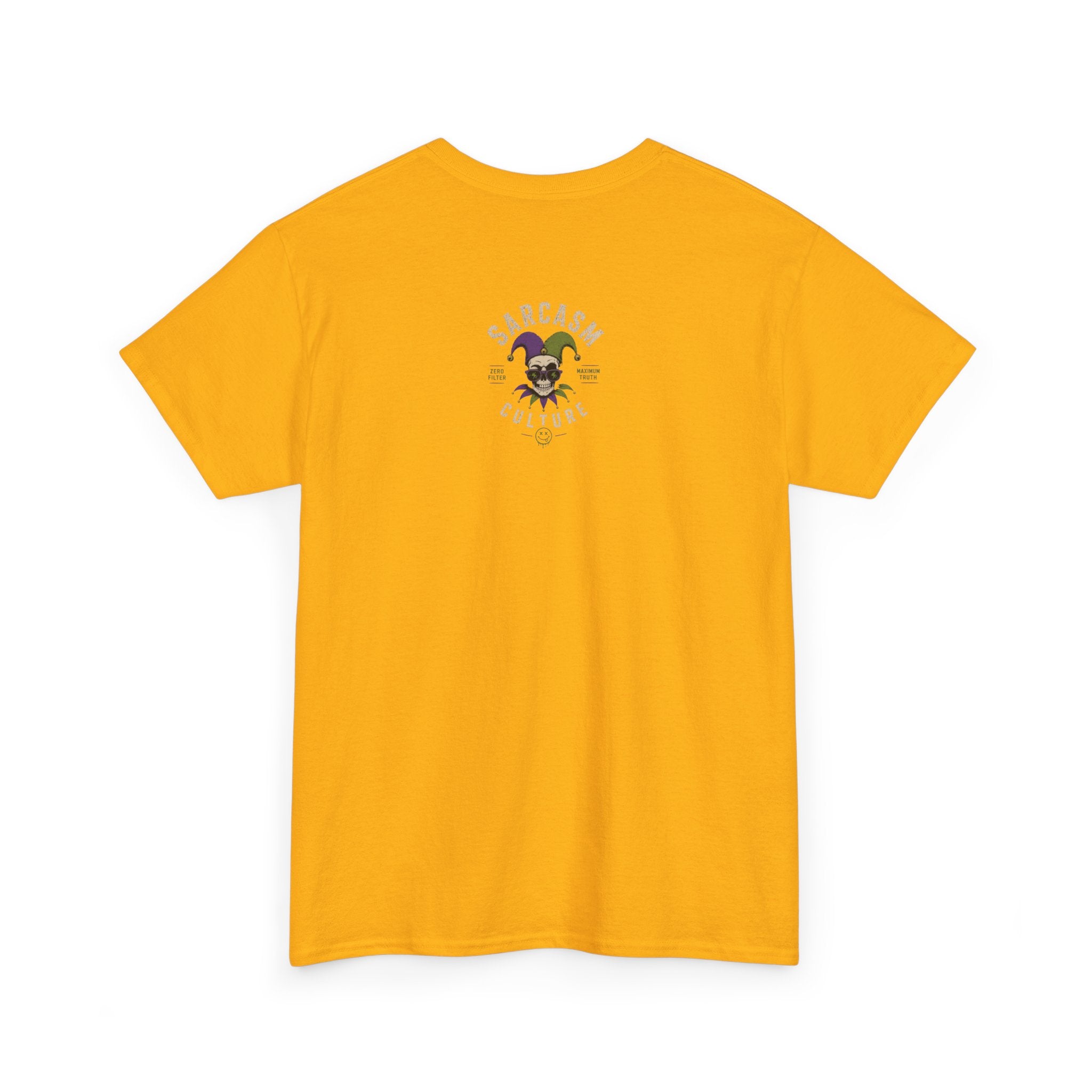 Funny Senior T-Shirt — "I'm Old! Therefore I Really Don't Give a Shit" Poop Emoji Tee