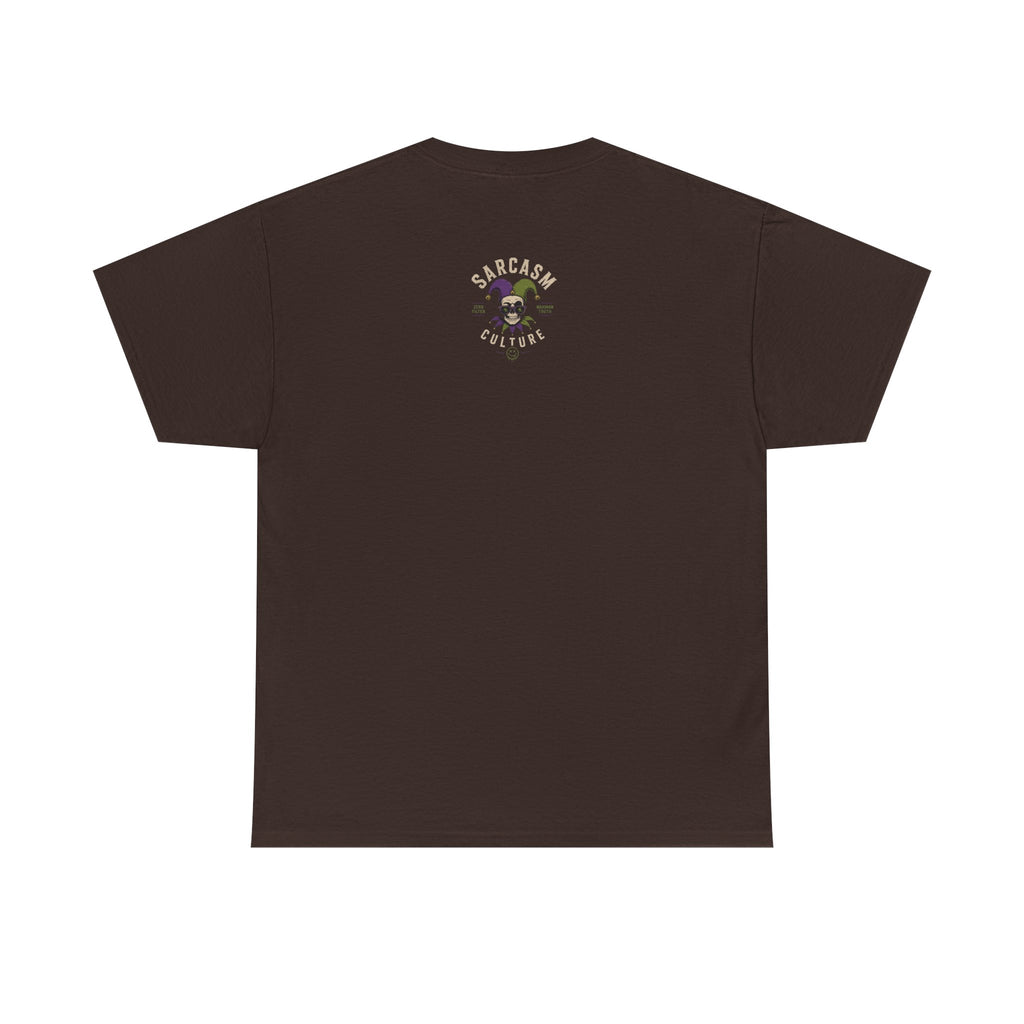 Coffee Helps Me Tee — "Coffee Helps Me Handle What I Can, Wine to Help Me Not Care" Graphic T-Shirt