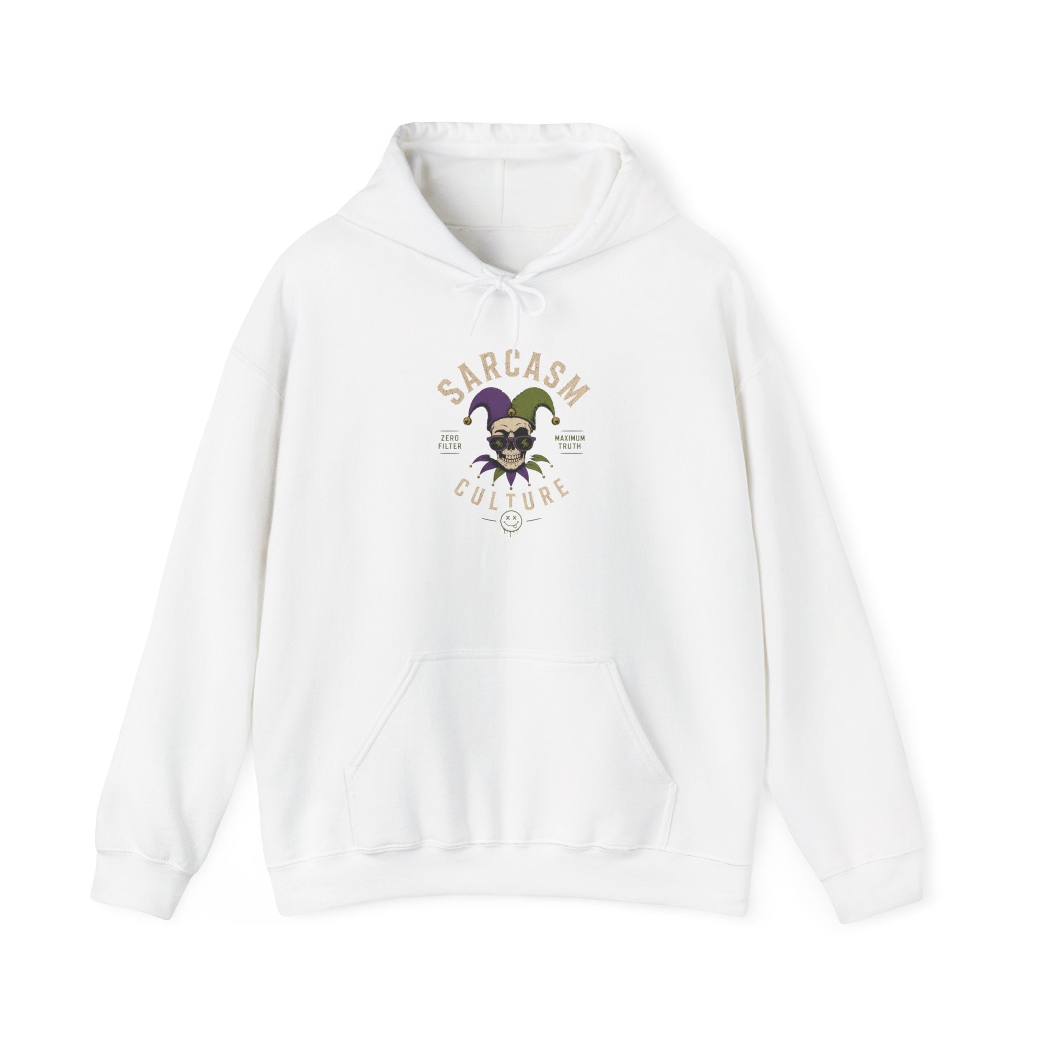Graphic Heavy Blend Hoodie — Unisex Pullover Sweatshirt