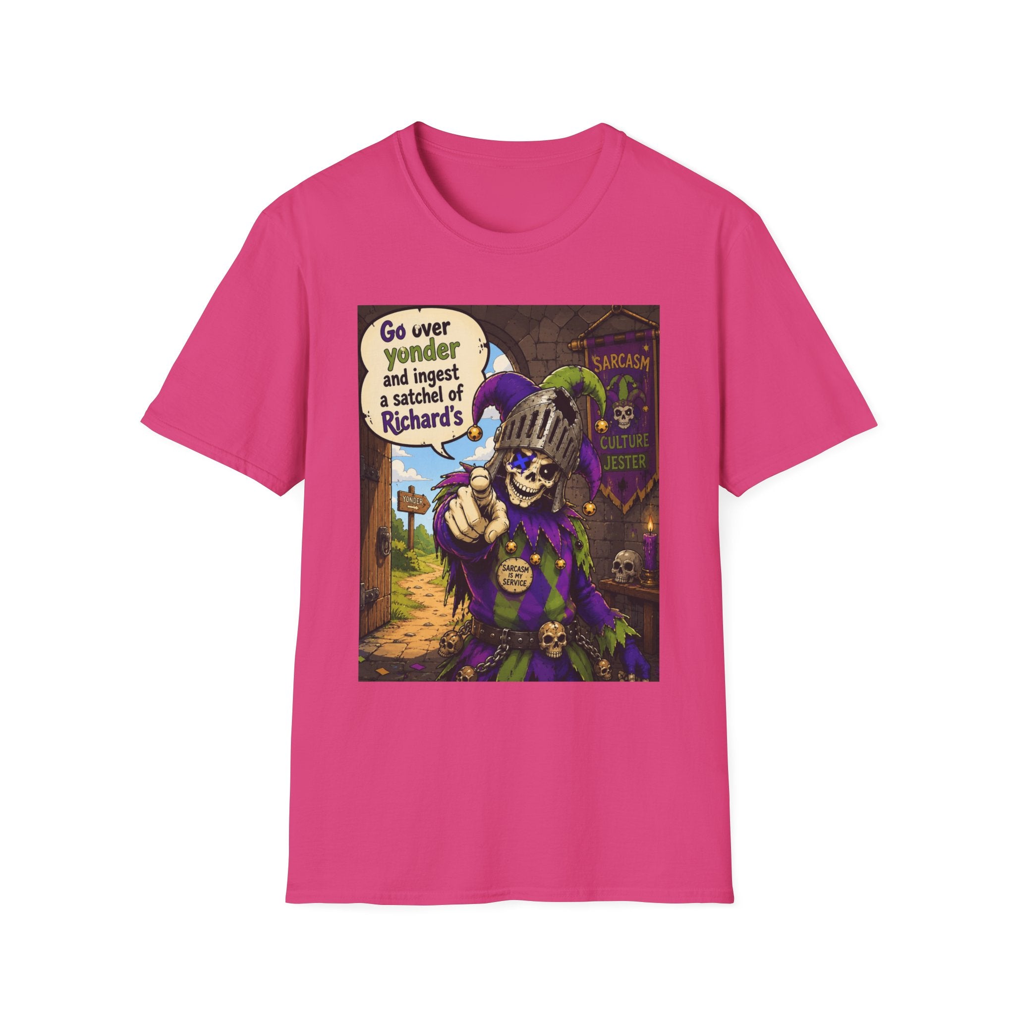 Go Over Yonder and Ingest a Satchel of Richard's — Graphic Tee