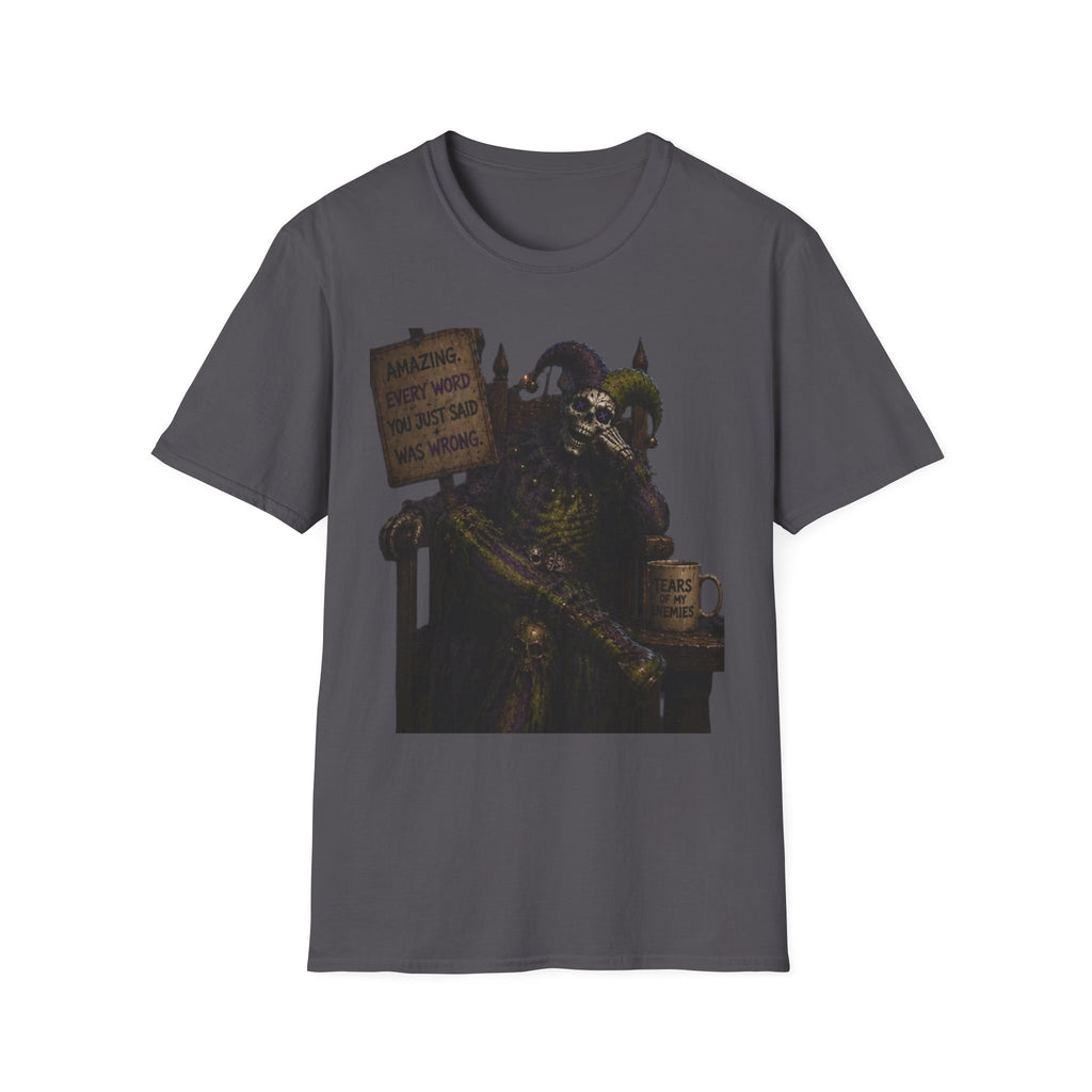 Viking Throne Graphic T-Shirt — "Berserker" Norse Warrior Design