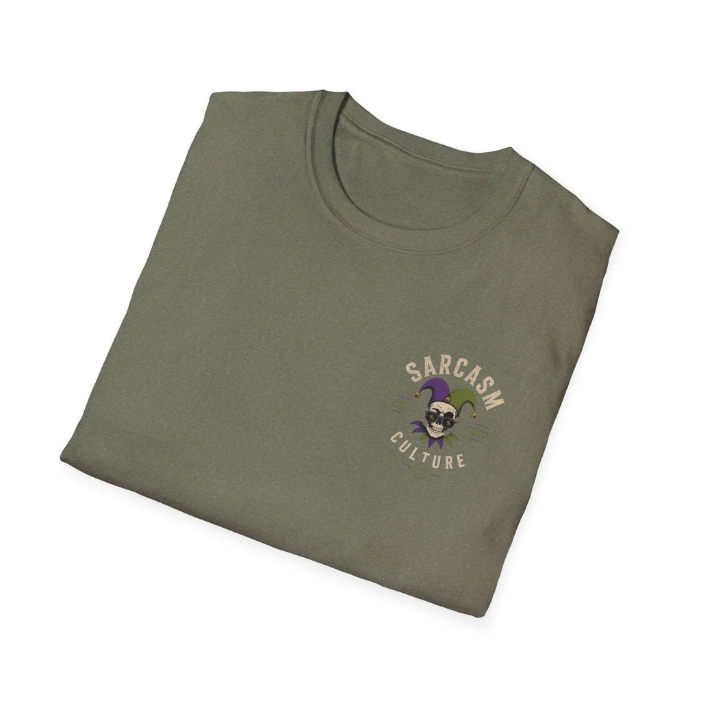 Fuel Mask Graphic T-Shirt — Dark Vaporwave Streetwear