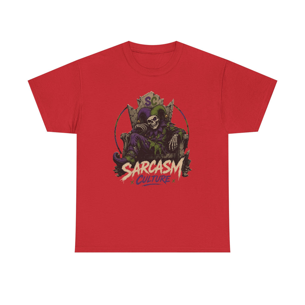 Jester Throne Tee — The Original Sarcasm Culture Graphic T-Shirt