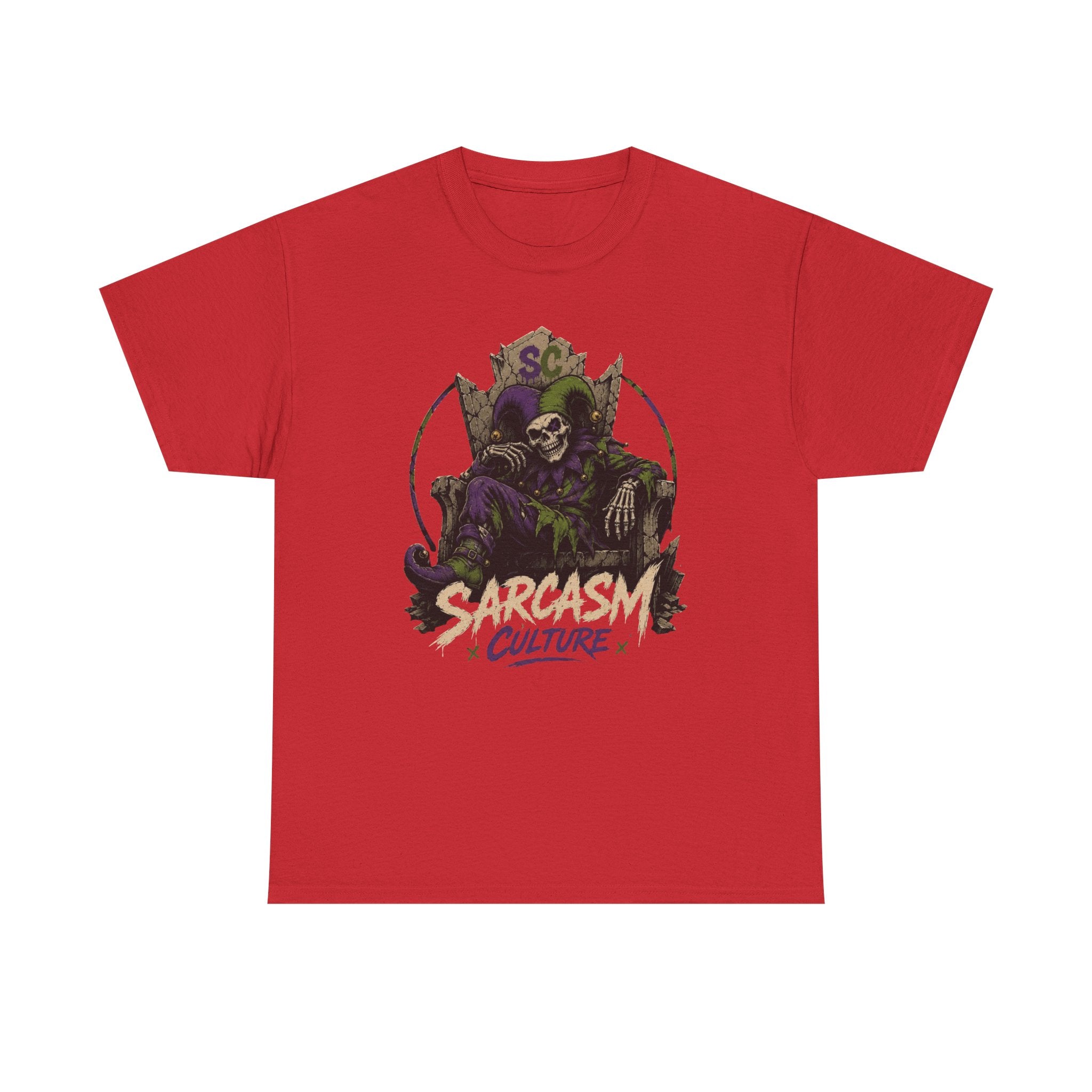 Jester Throne Tee — The Original Sarcasm Culture Graphic T-Shirt